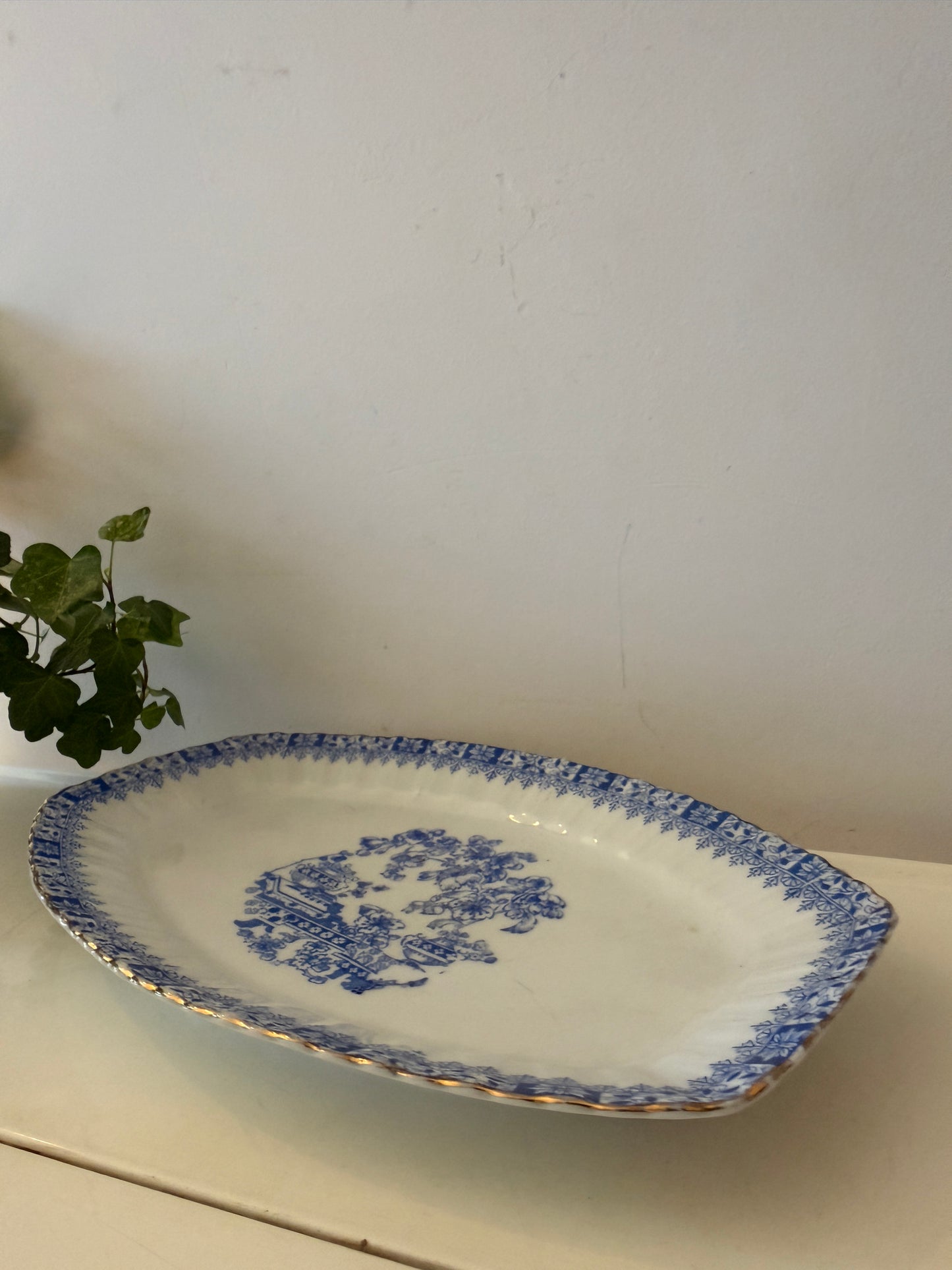 Porseleinen schaal chinablue Bavaria