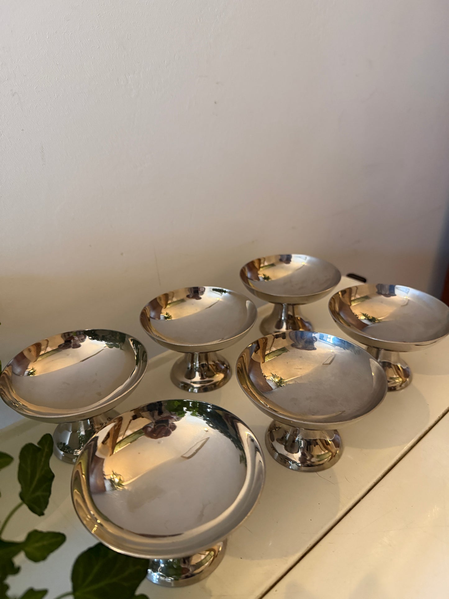 Set van 6 Chrome coupes