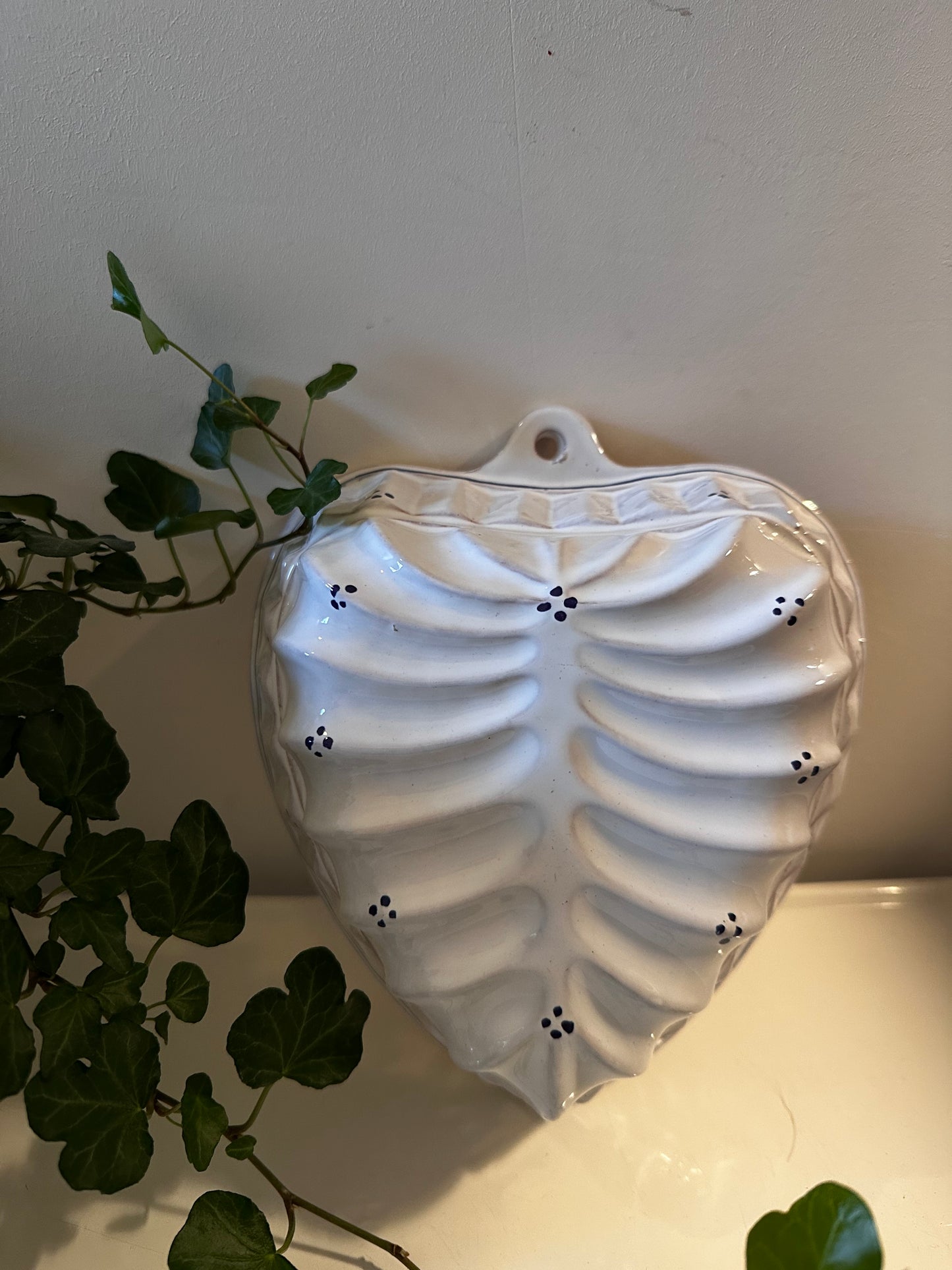 Vintage keramieken puddingvorm