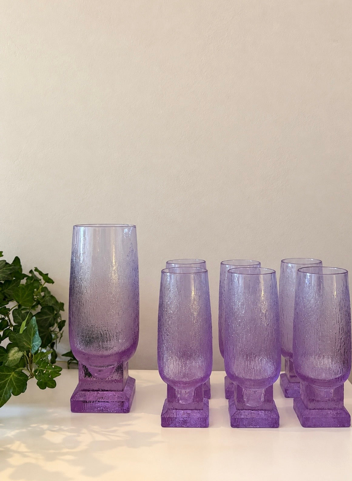 Italiaans Alexandriet barware set