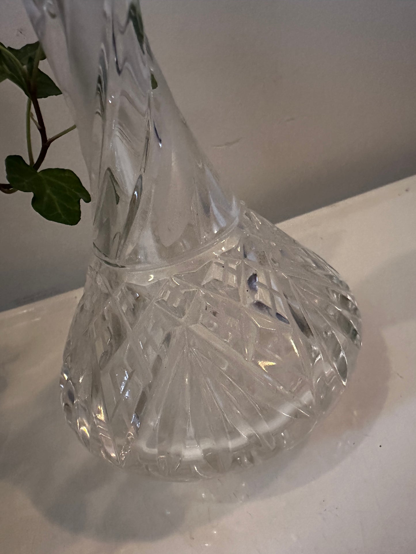 Kristallen Solifleur vaasje