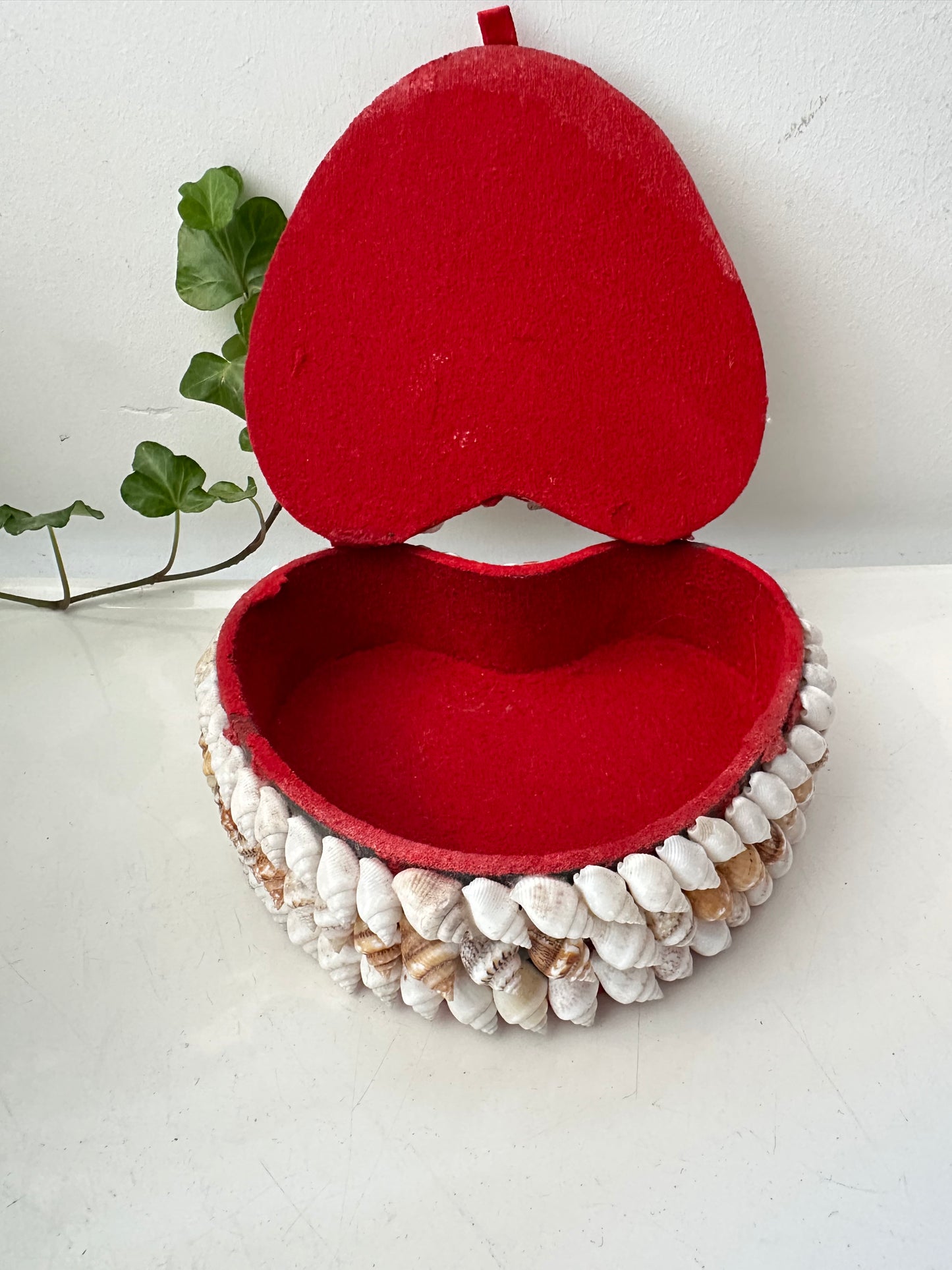 Sieradendoosje vintage met schelpjes