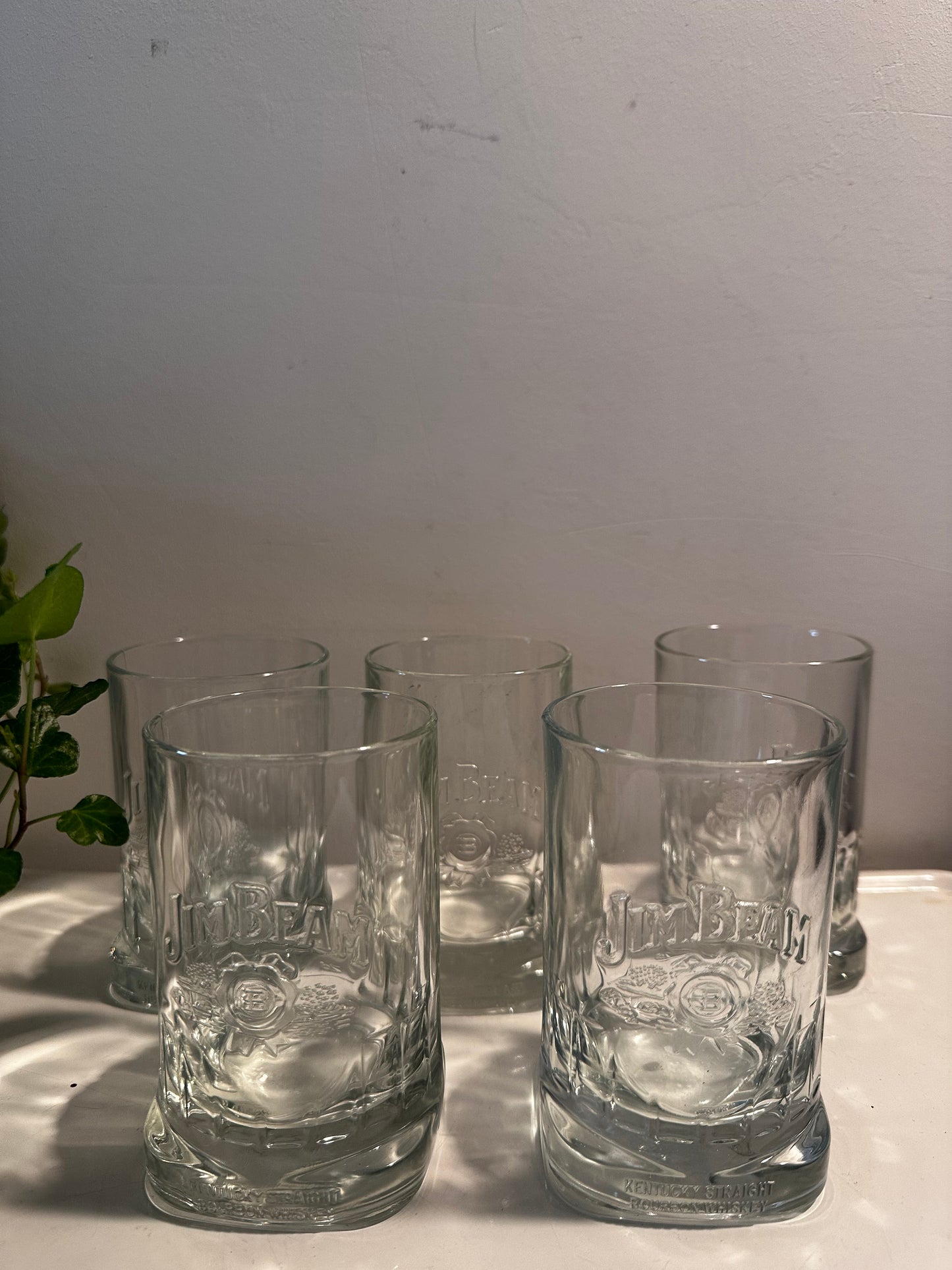 Jim Beam Whiskey glazen