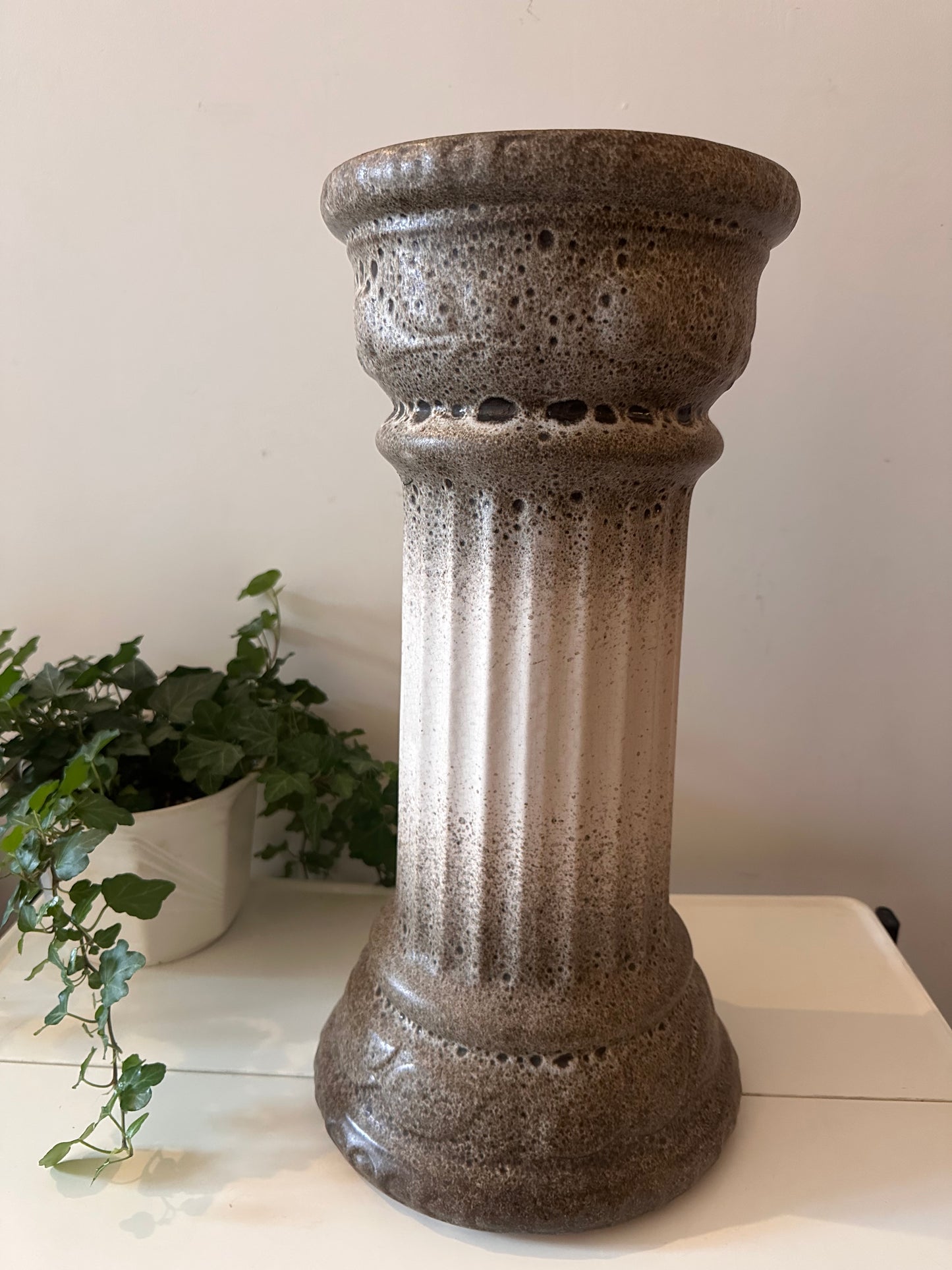 West Germany Fat Lava plantenzuil