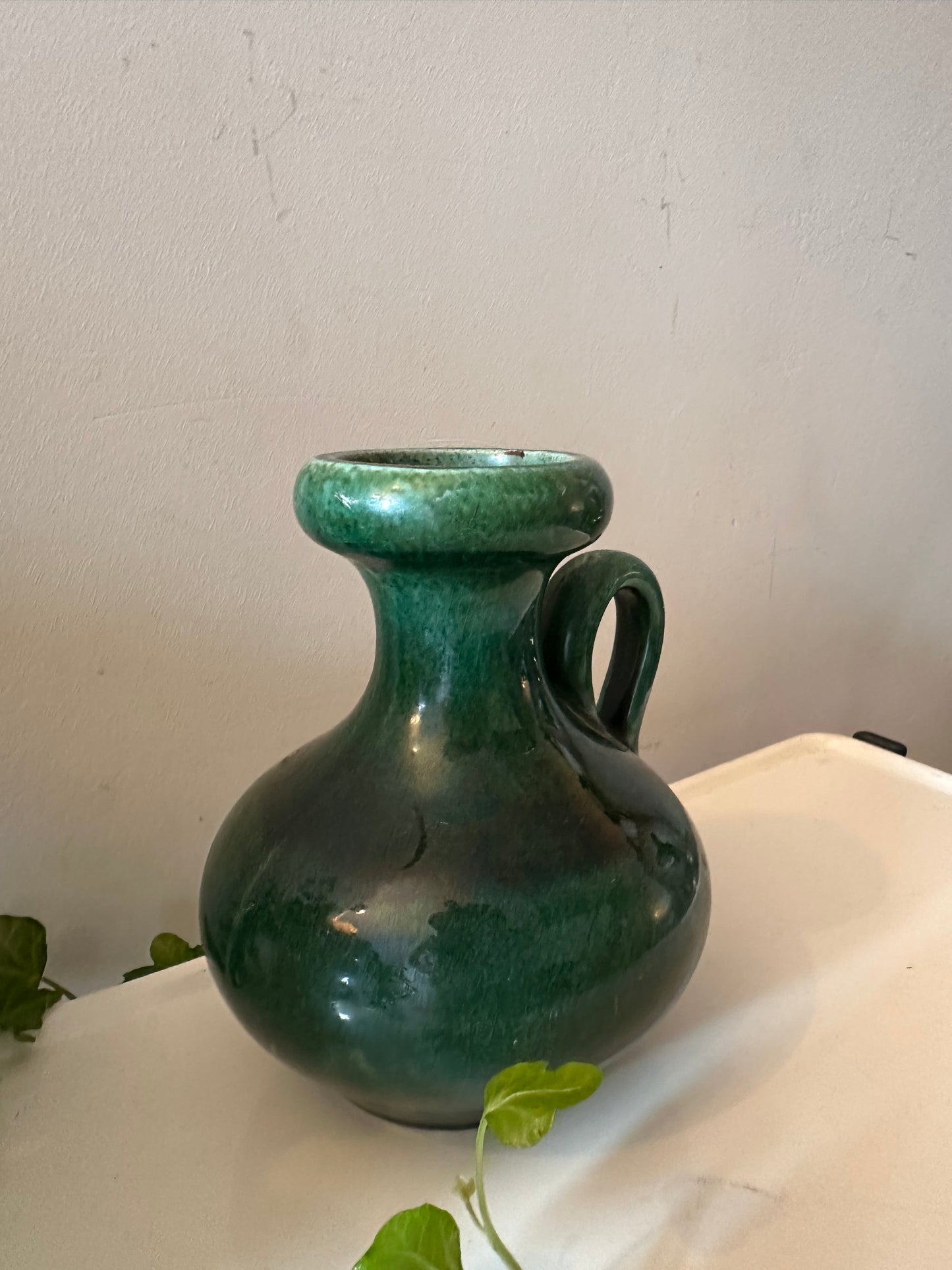 West Germany groen vaasje