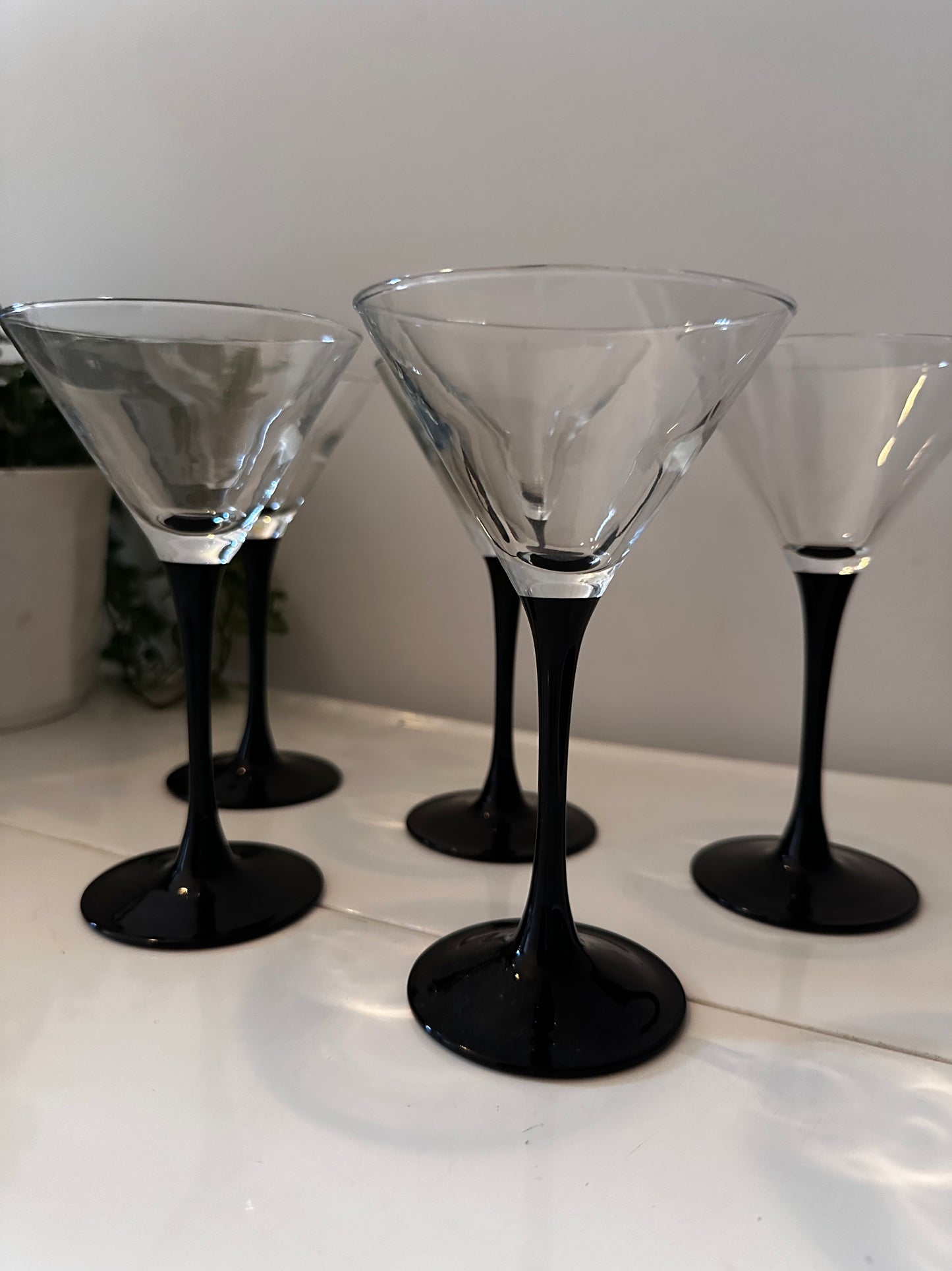 Set van 5 Luminarc Martini glazen