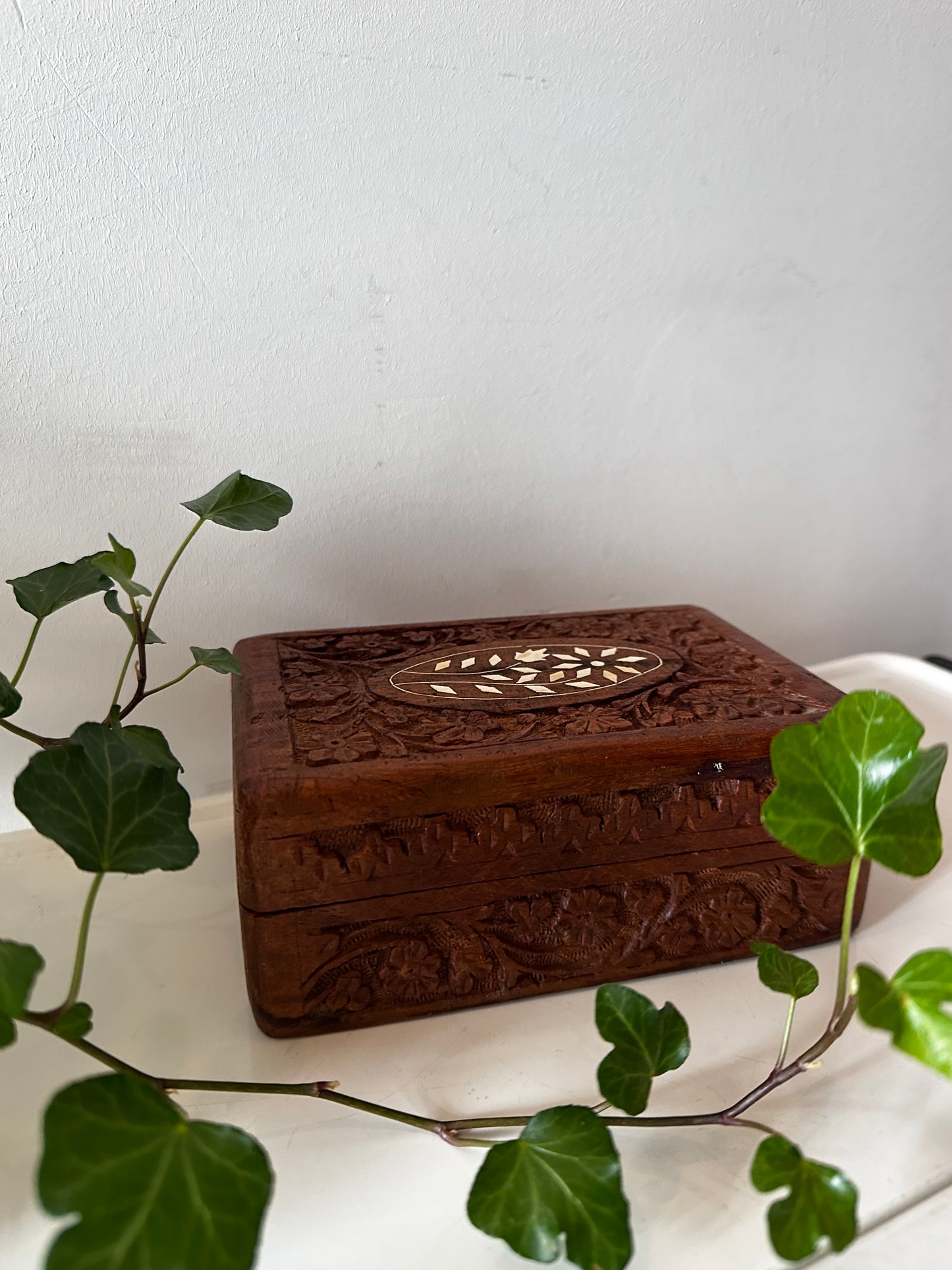 Vintage houten doosje