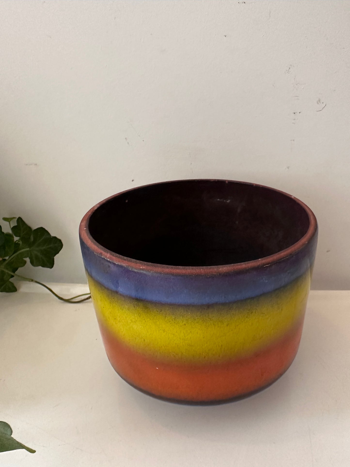 Keramieken jaren 70 bloempot