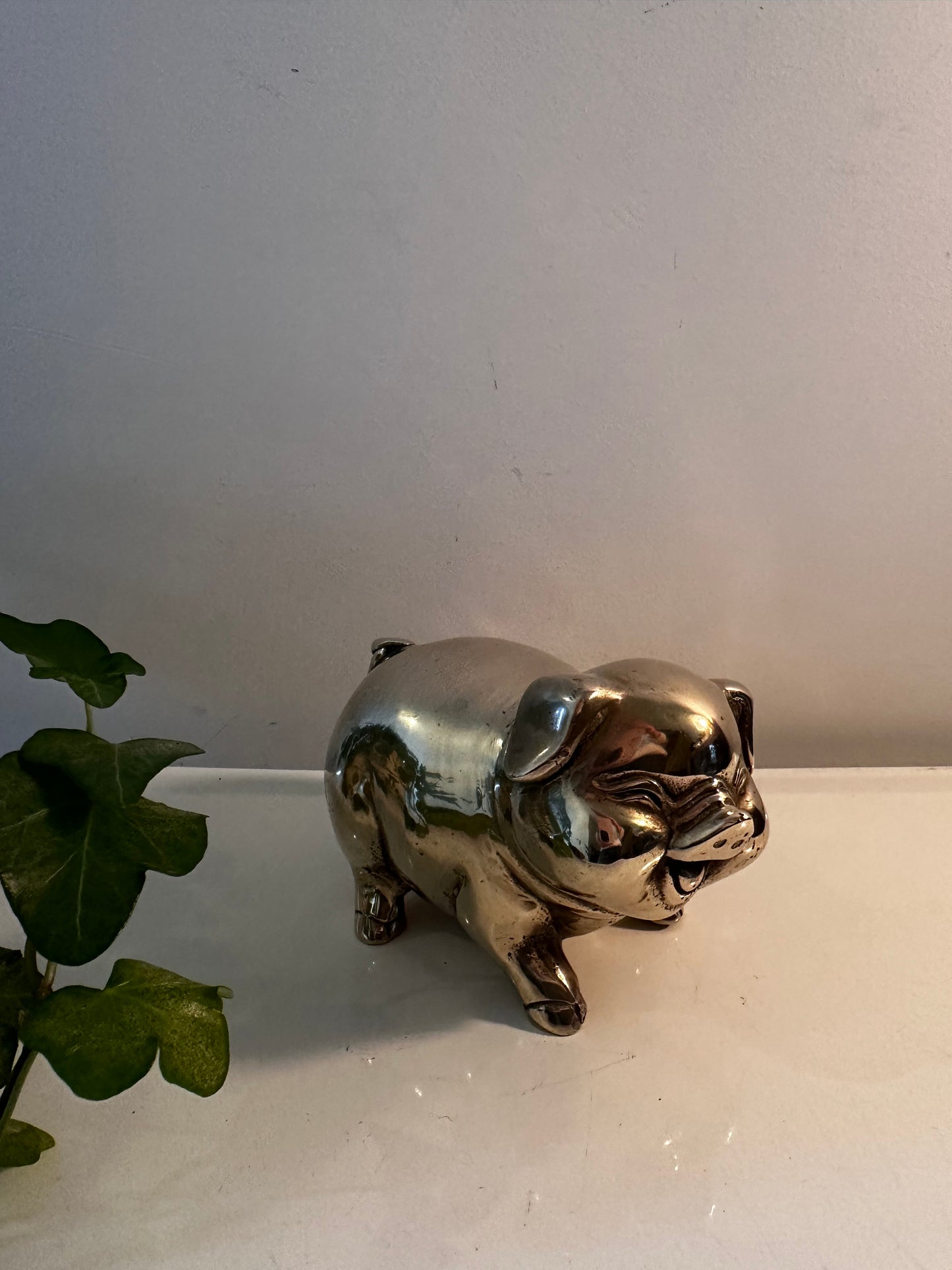 Messing vintage varkentje