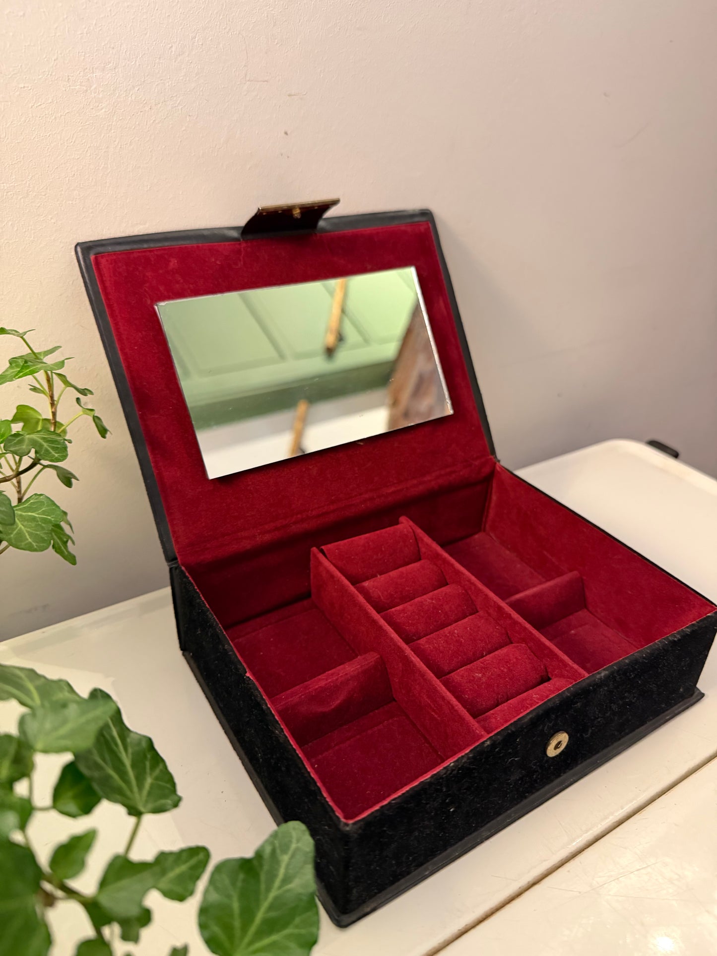 Vintage sieraden bewaardoos