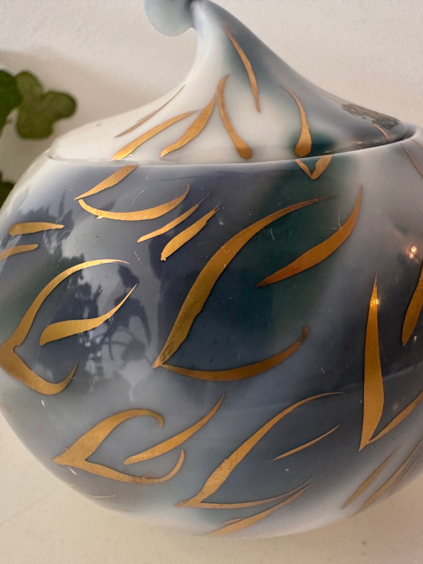 Porseleinen bewaardoosje