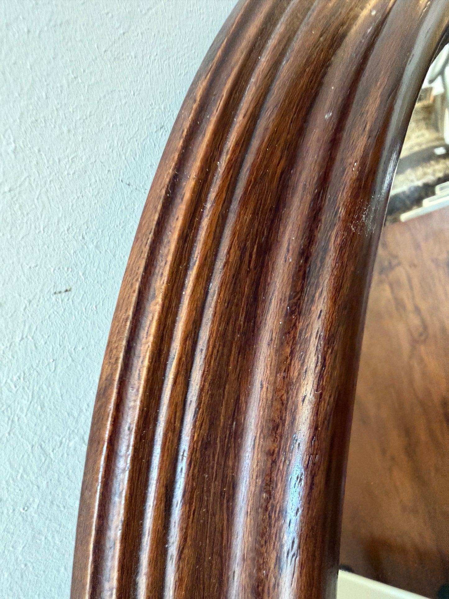 Ovale vintage spiegel