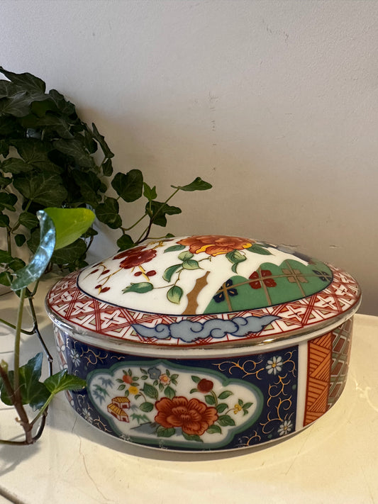 Japans dekseldoosje vintage