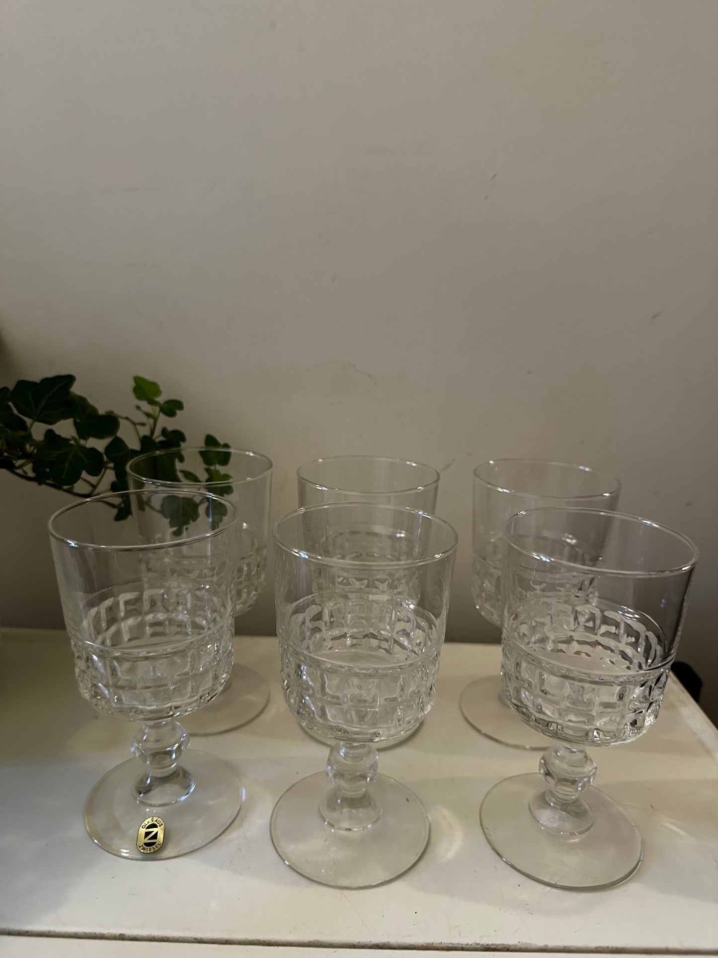 Set van 6 wijnglazen Zwiesel