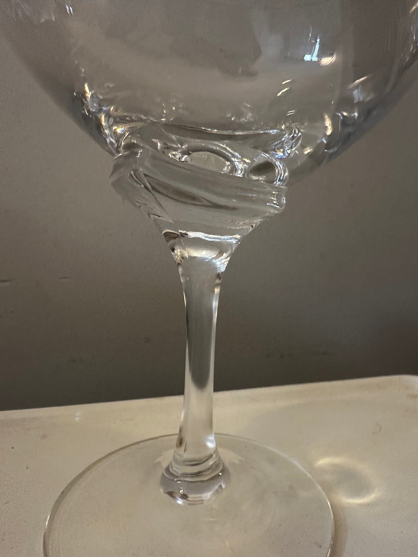 Set van 2 coupe champagne glazen