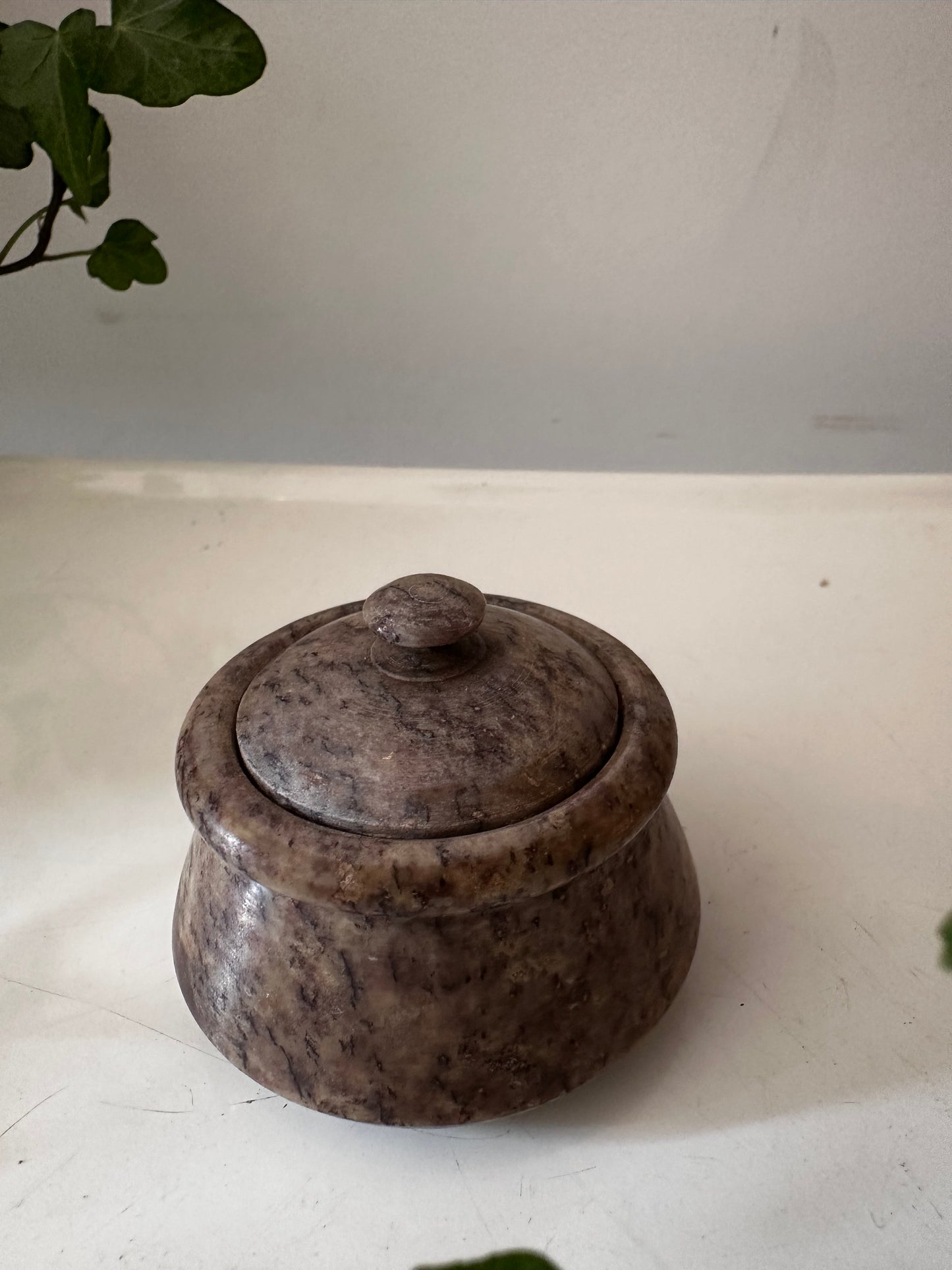 Klein onyx bewaardoosje