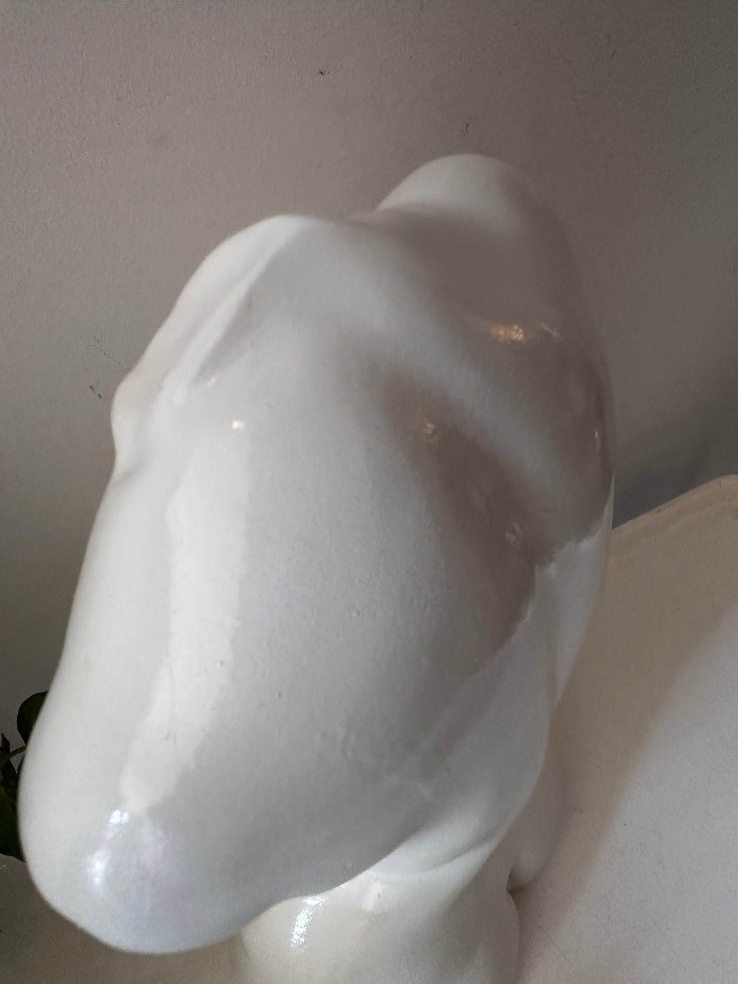 Vintage boekensteun torso