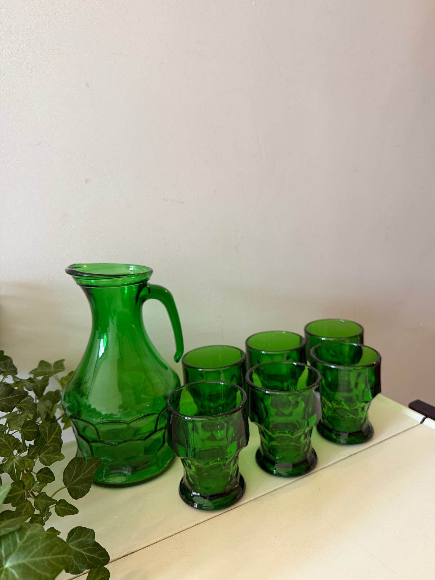 Italian vintage Bormioli set