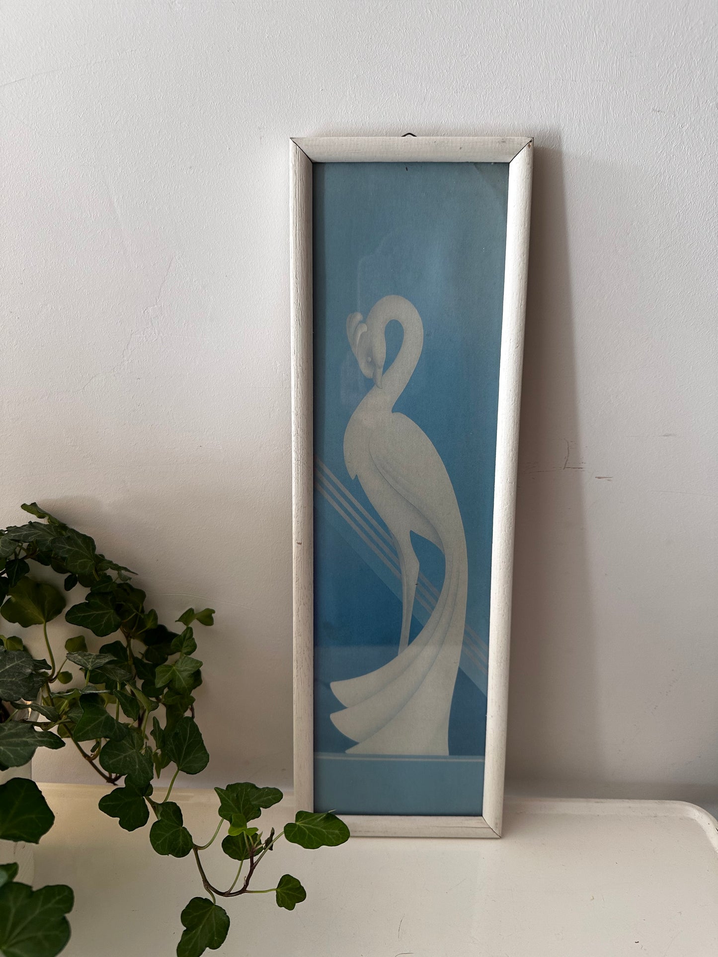 Art Deco Stijl prent met lijst