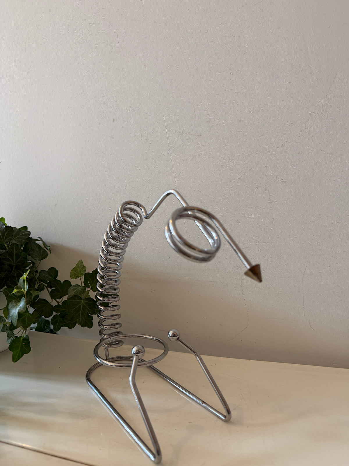 Chrome Wine Holder & Pourer