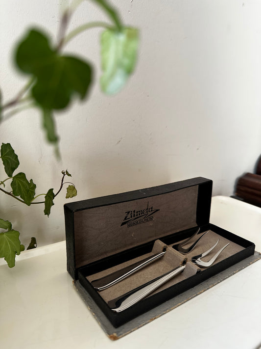 Set van twee vleesvorkjes Gero