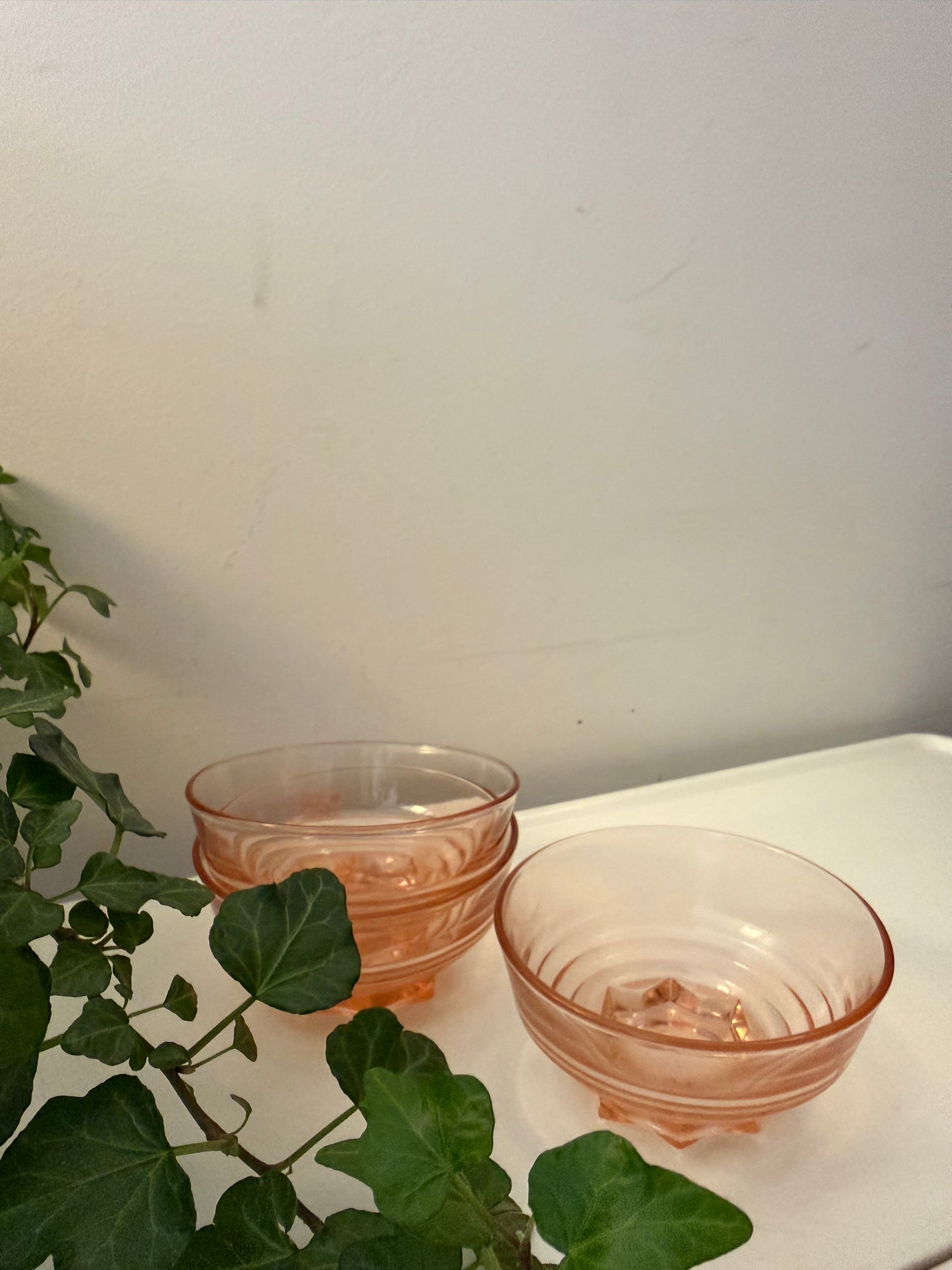 Set van 3 art deco schaaltjes