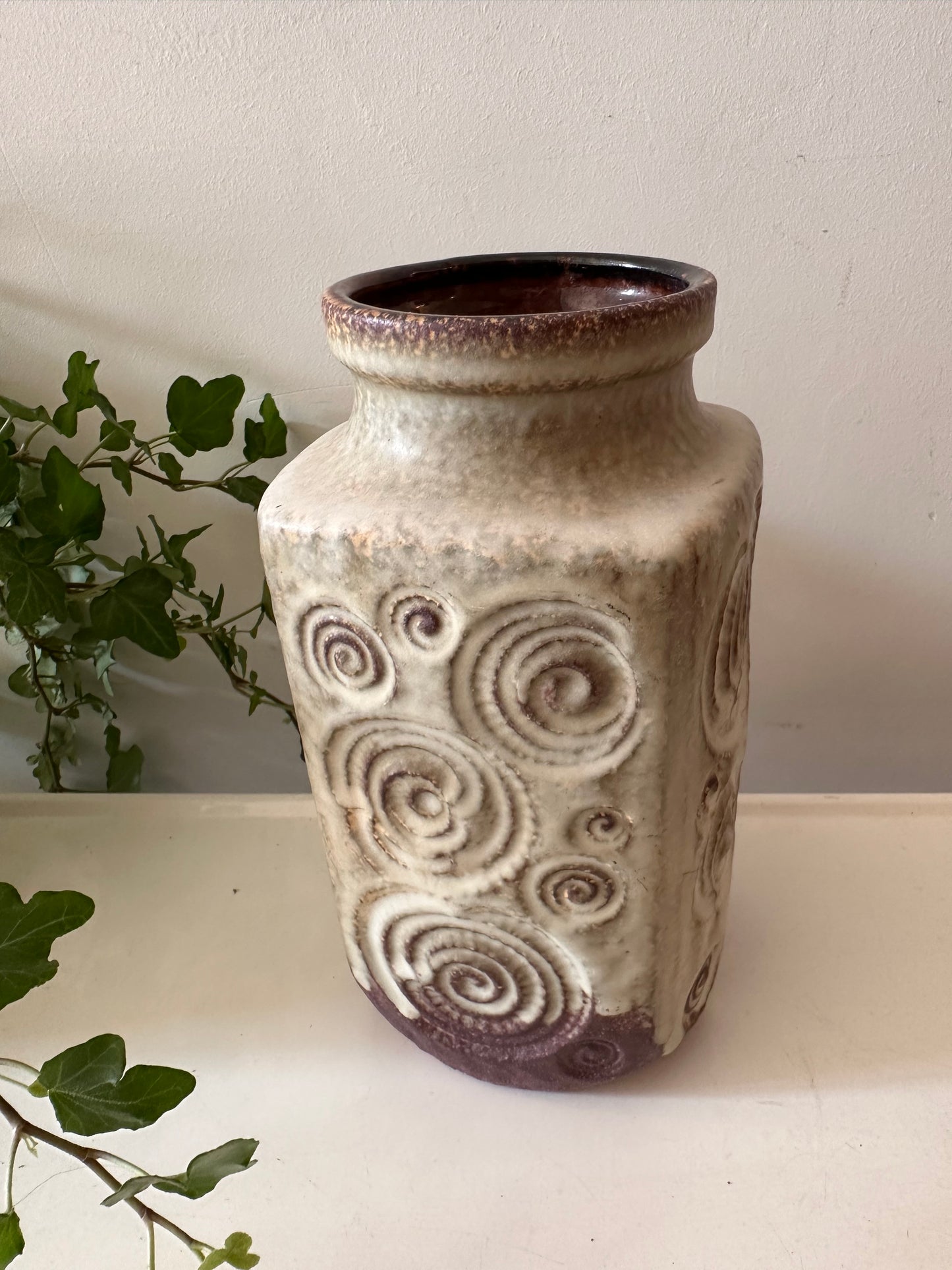 West Germany Swirl vaas