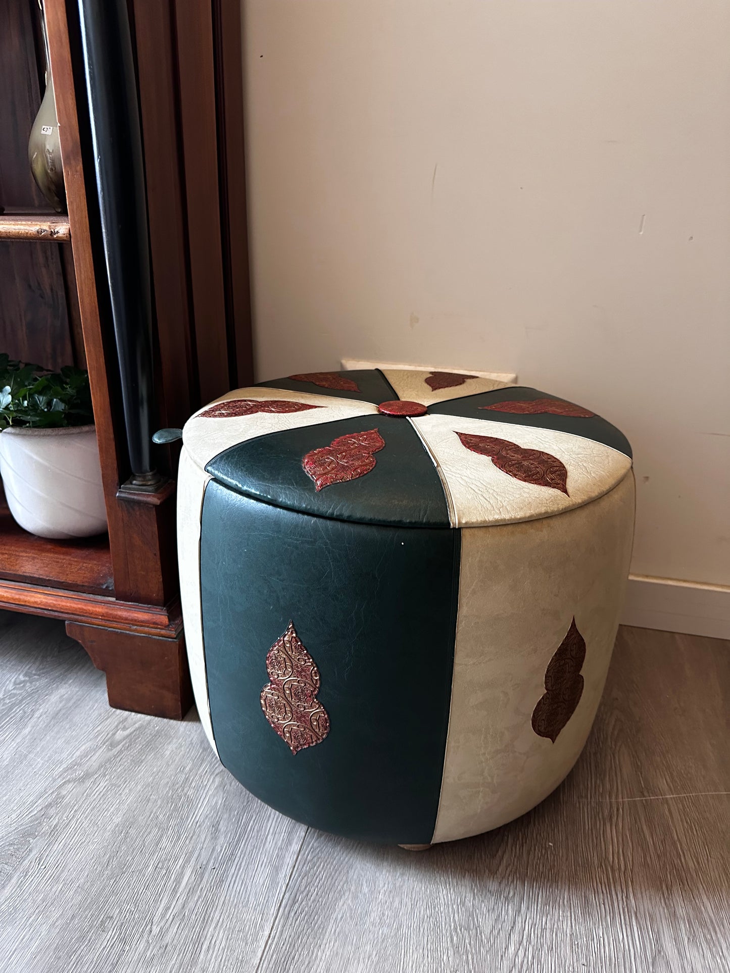Skai poef vintage jaren 70