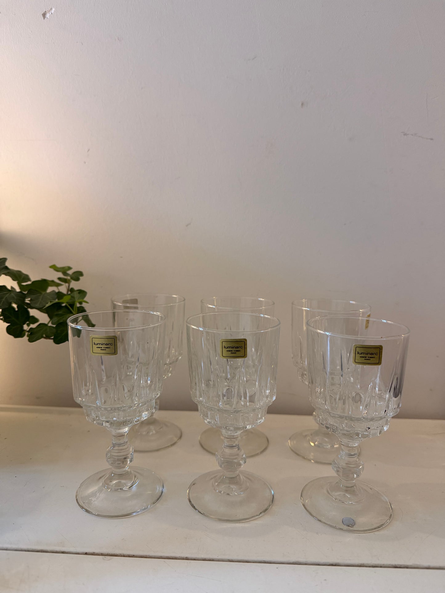Set van 6 Luminarc glazen