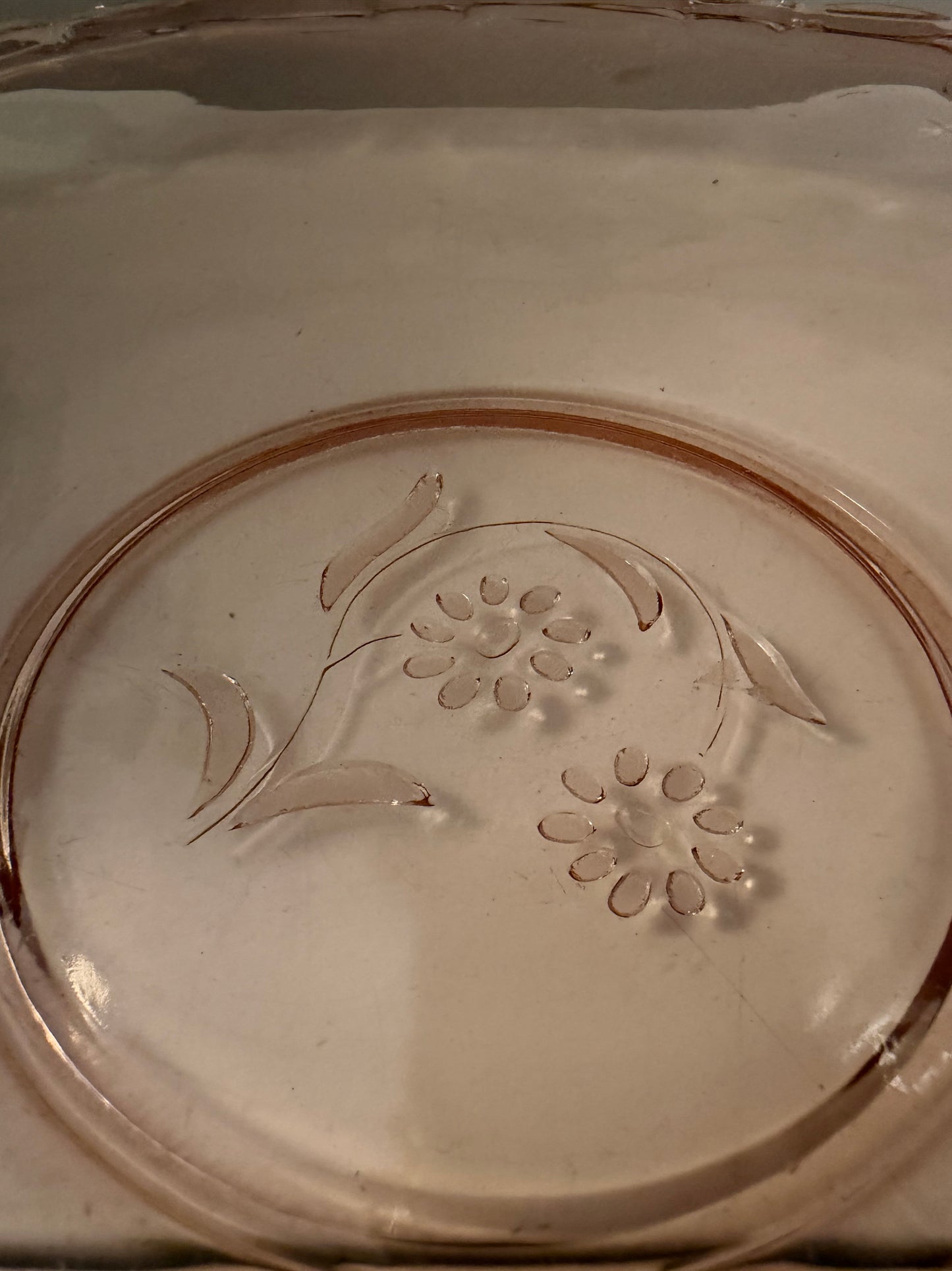 Art Deco persglazen schaal