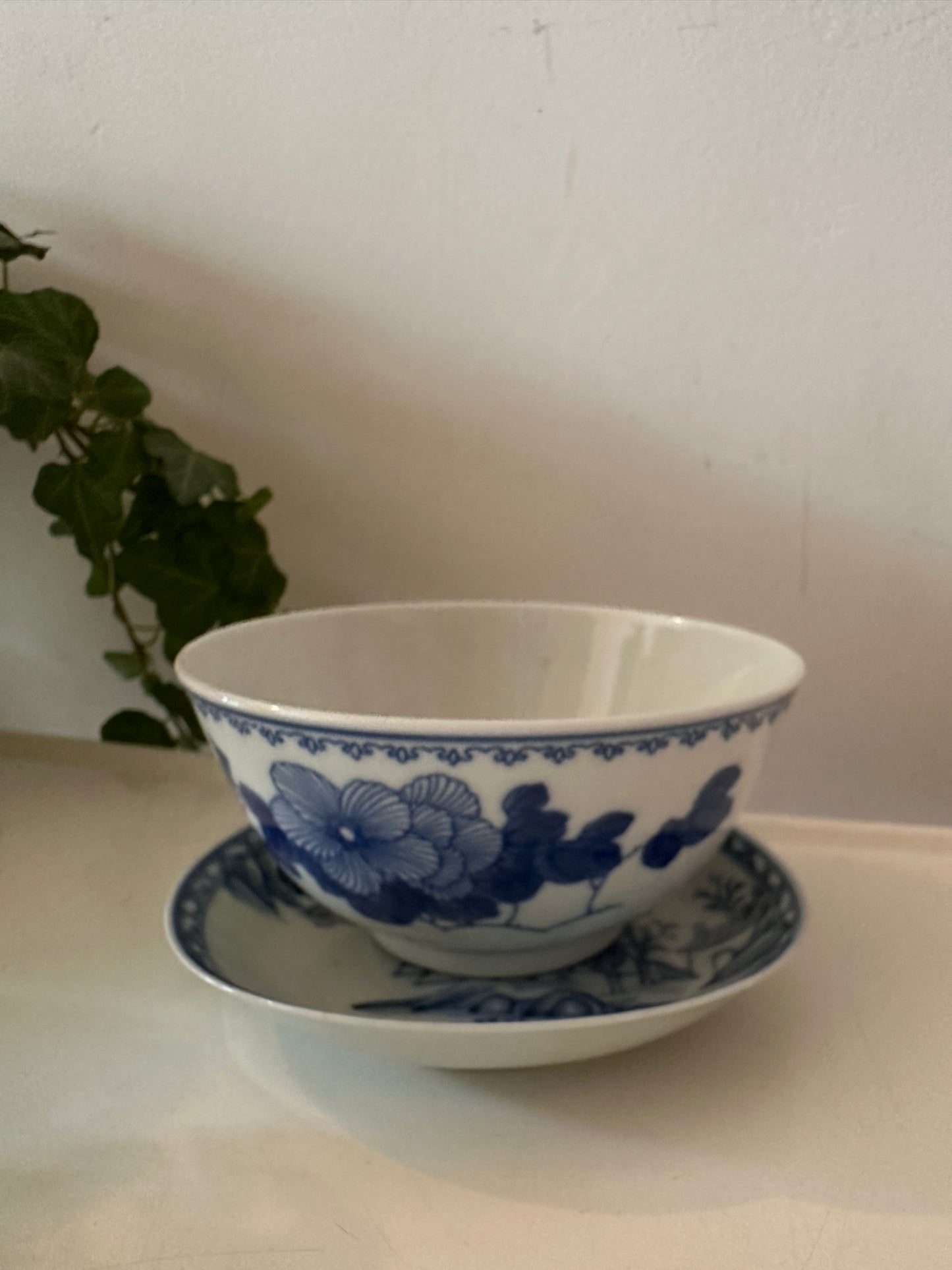 Chinees kommetje met schoteltje