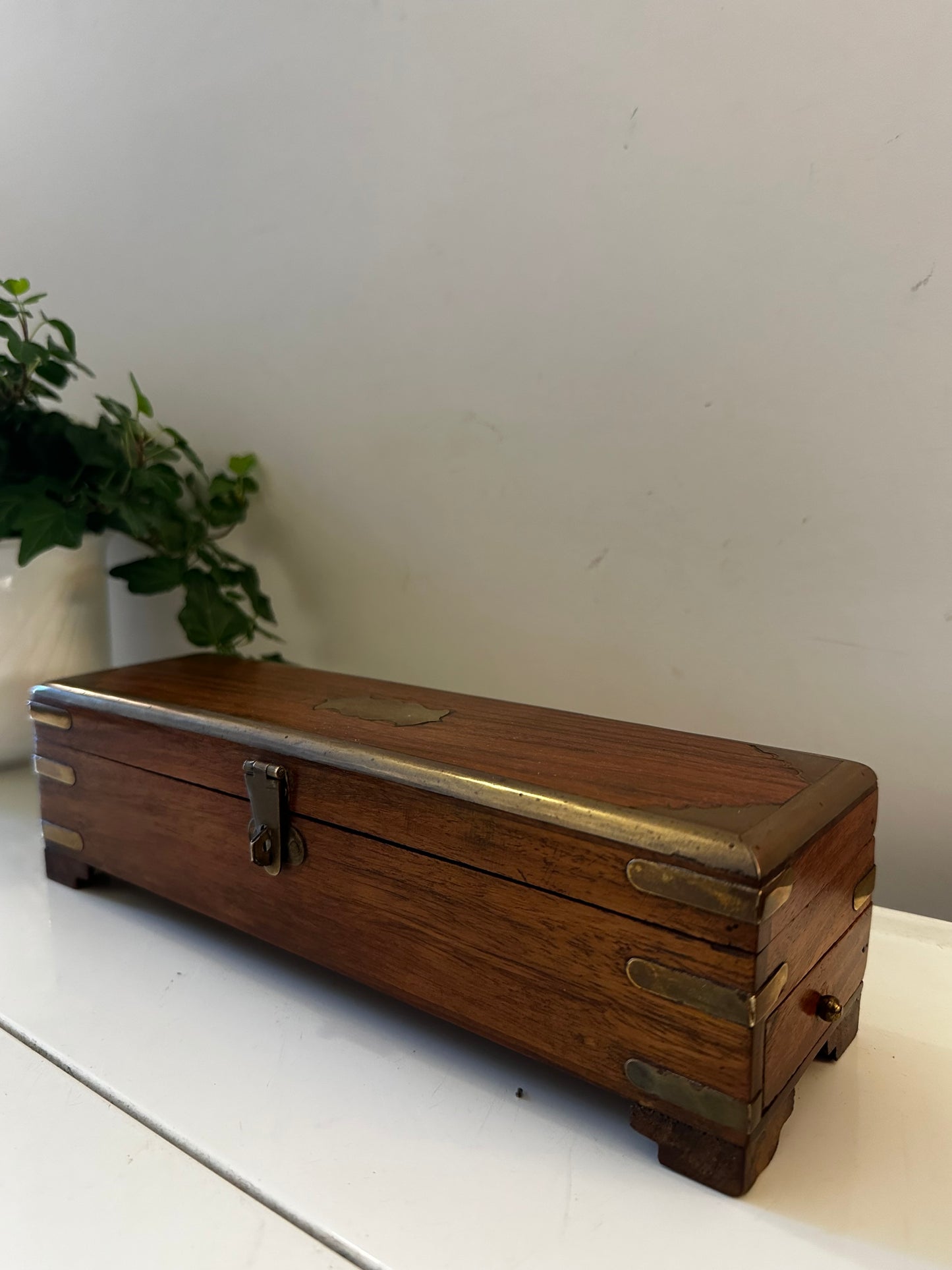 Toffe opbergdoosjes met messing details