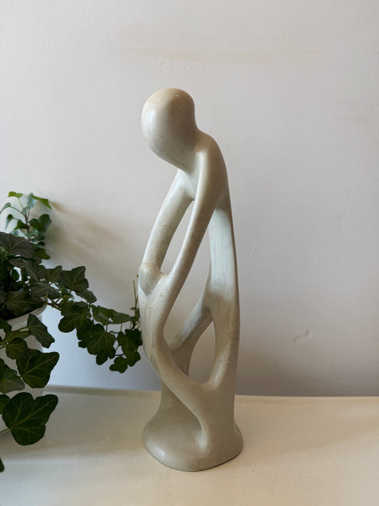 Spekstenen beeld ouder en kind