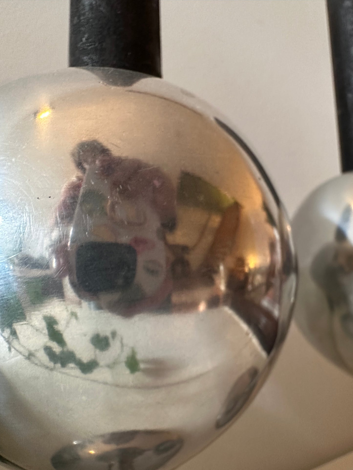 Set aluminium kandelaars