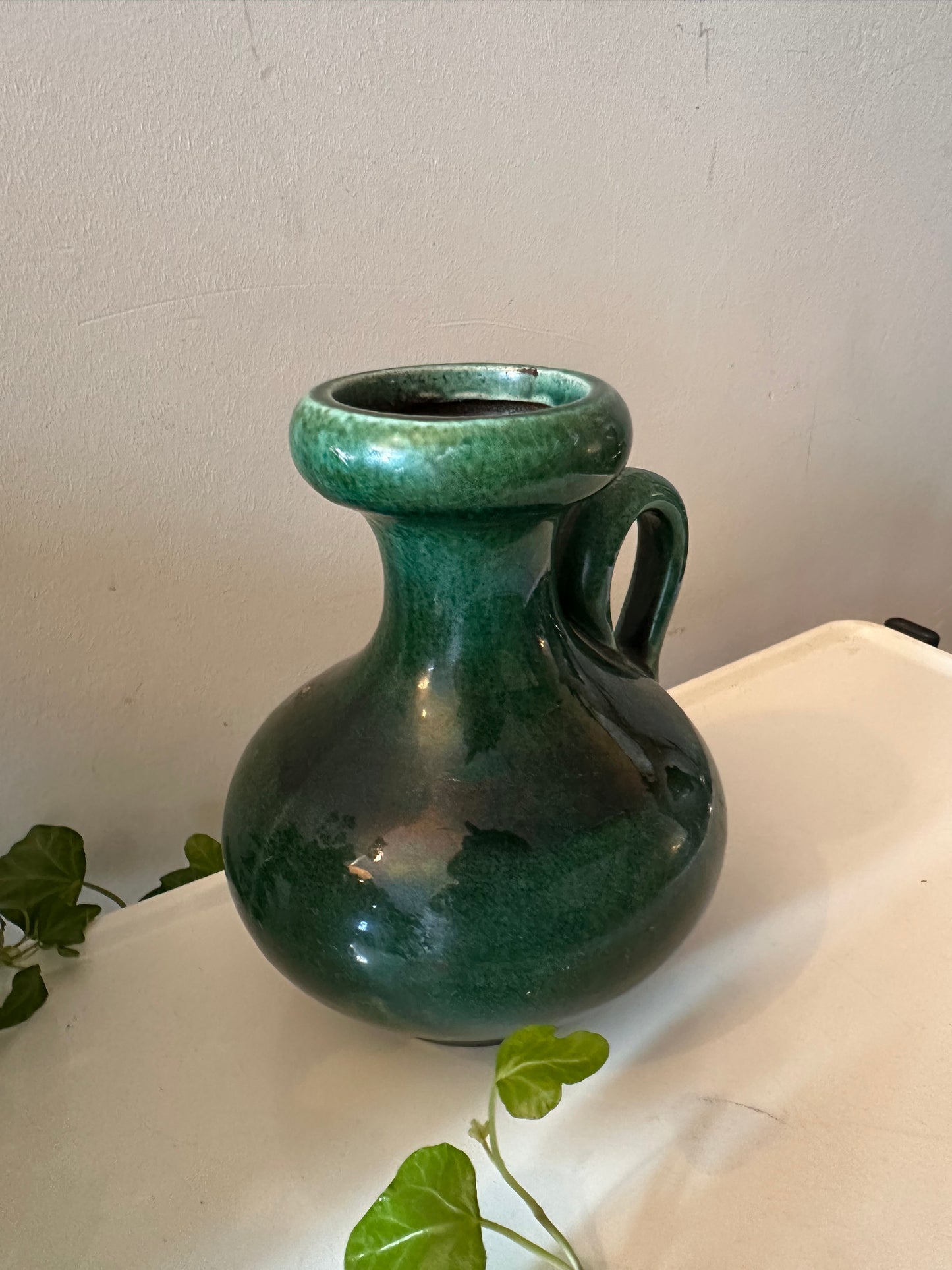 West Germany groen vaasje