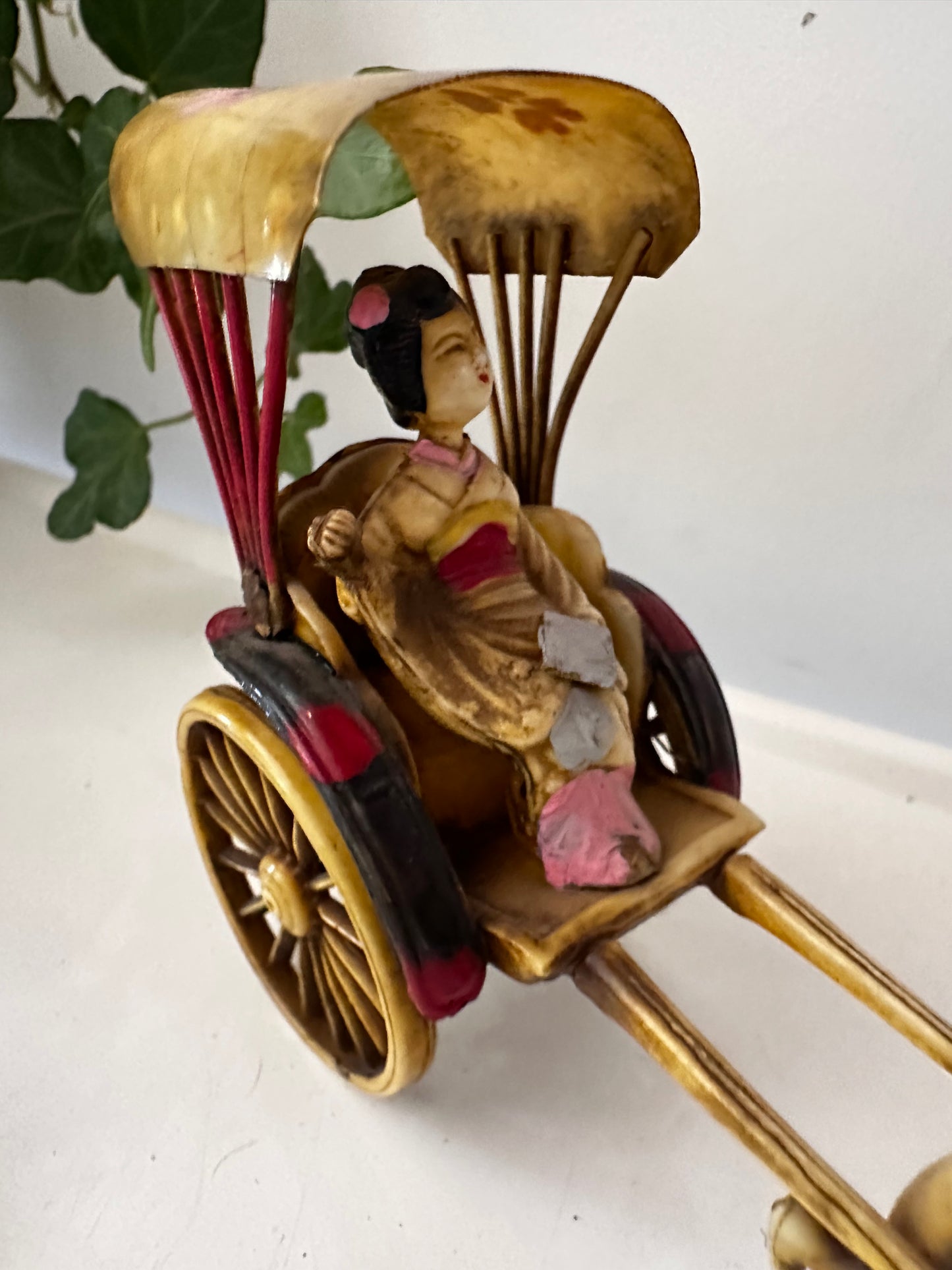 Riksa beeldje vintage