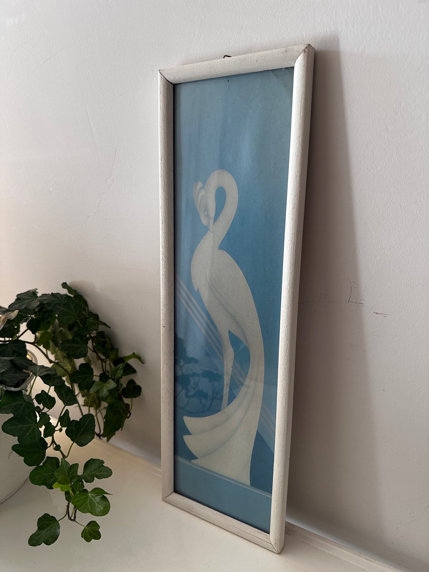 Art Deco Stijl prent met lijst