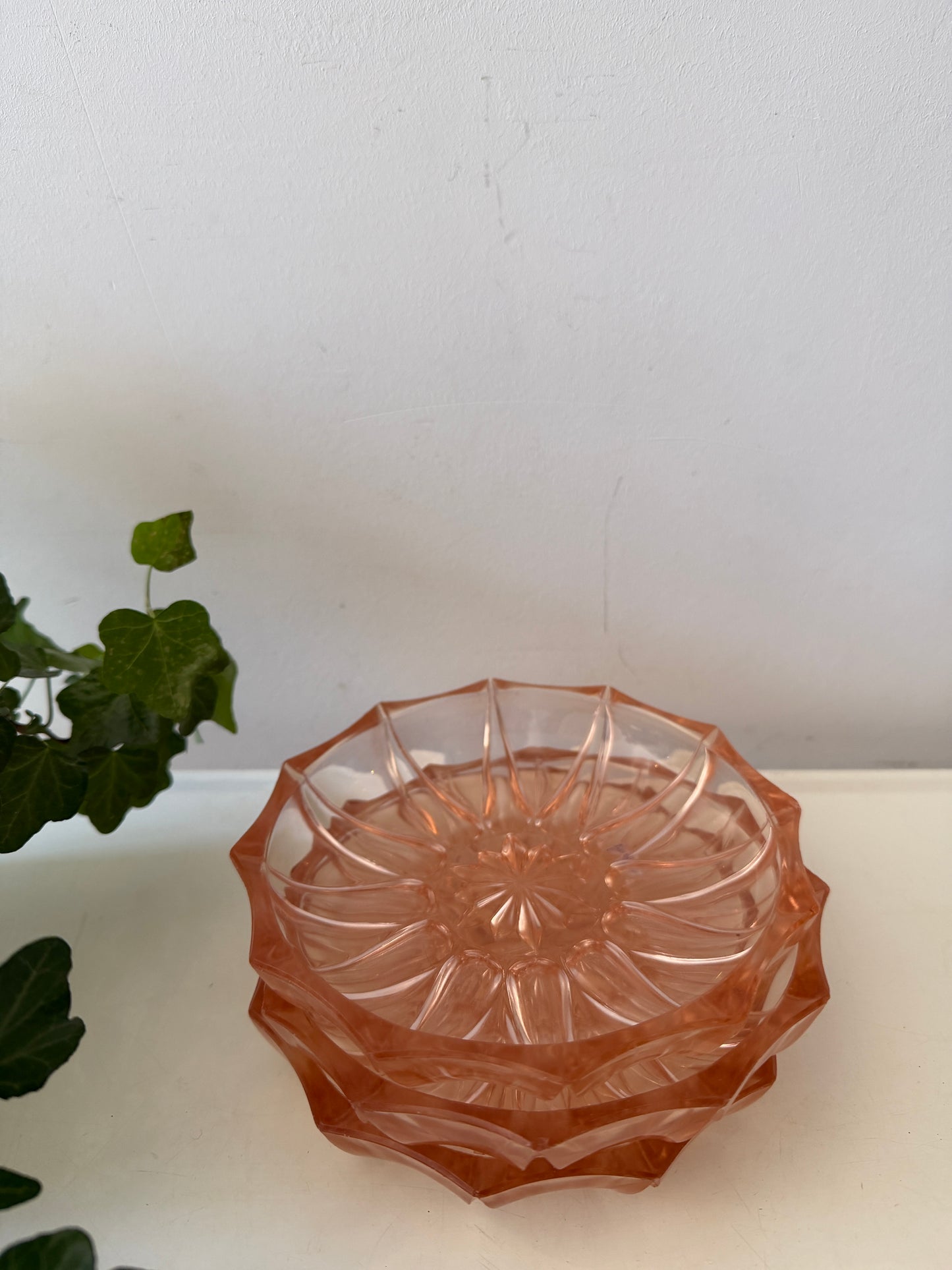 Set van 3 art deco schaaltjes
