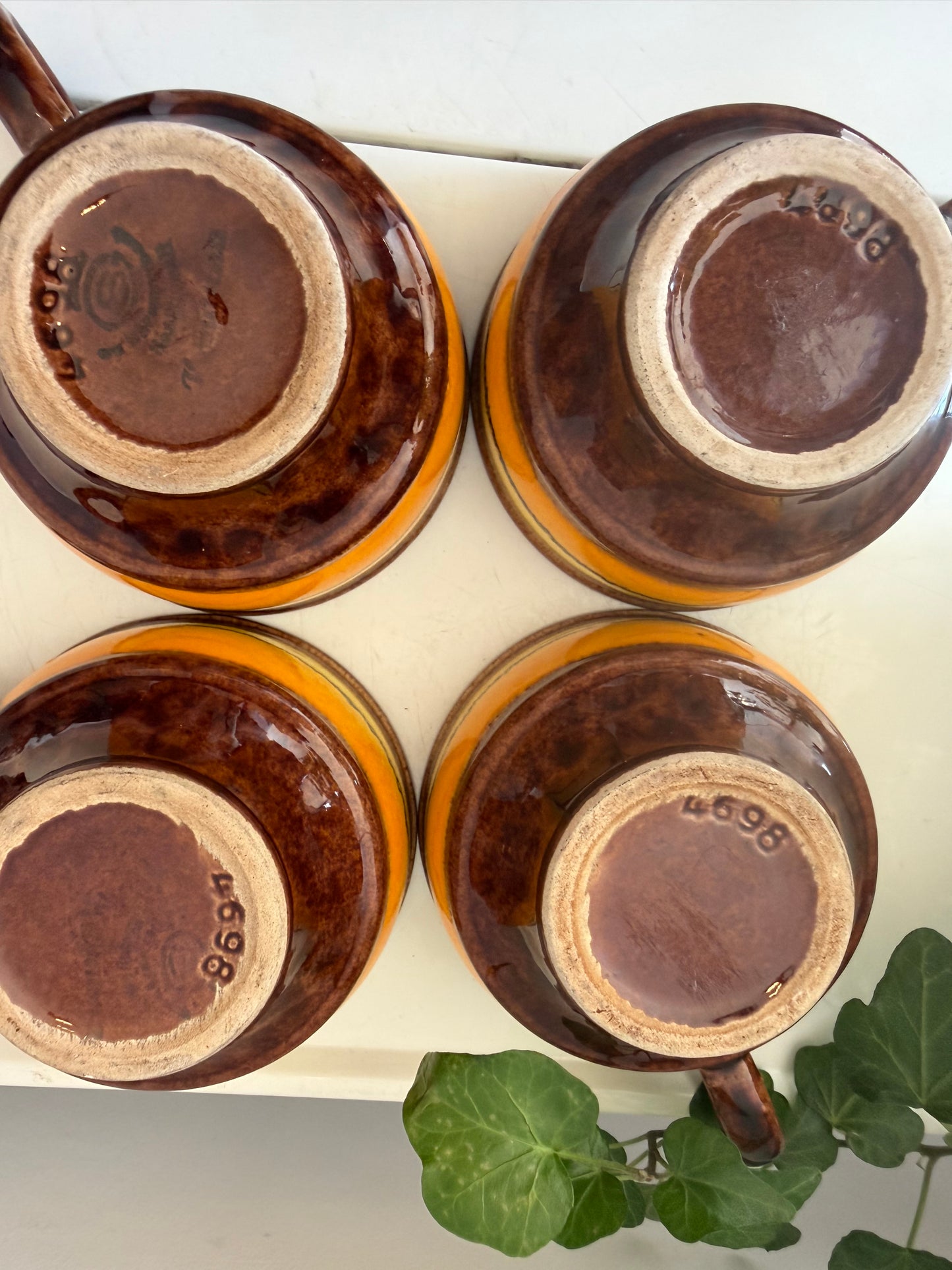 Keramieken West Germany koffie kopjes