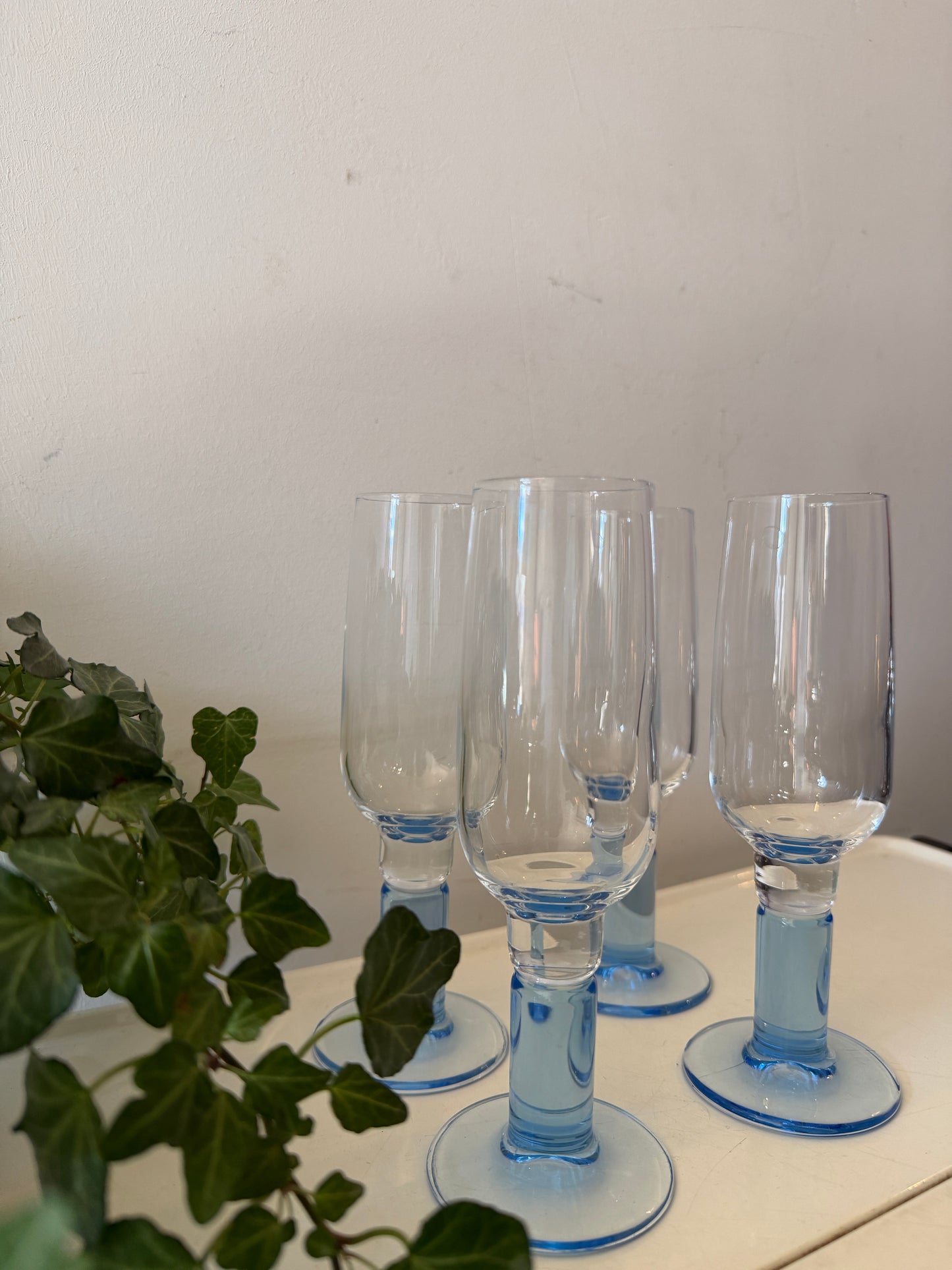Set van 4 Bormioli Rocco flûtes