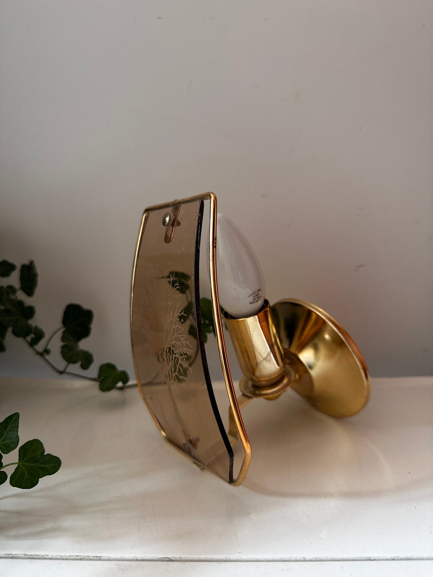 Hollywood Regency Stijl wandlampje