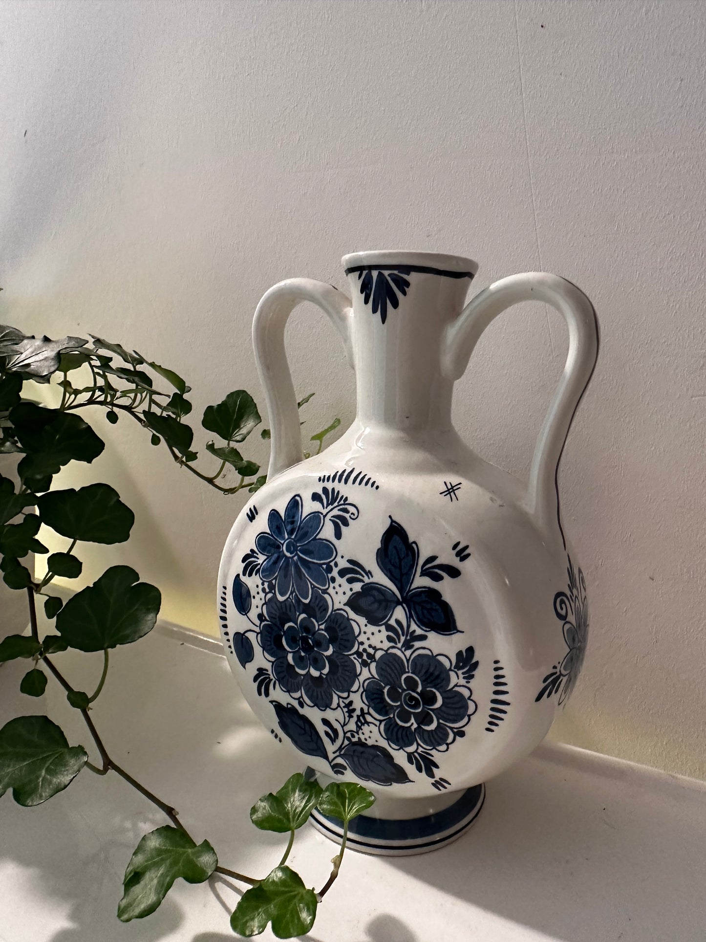 Royal Distel vaas delftsblauw