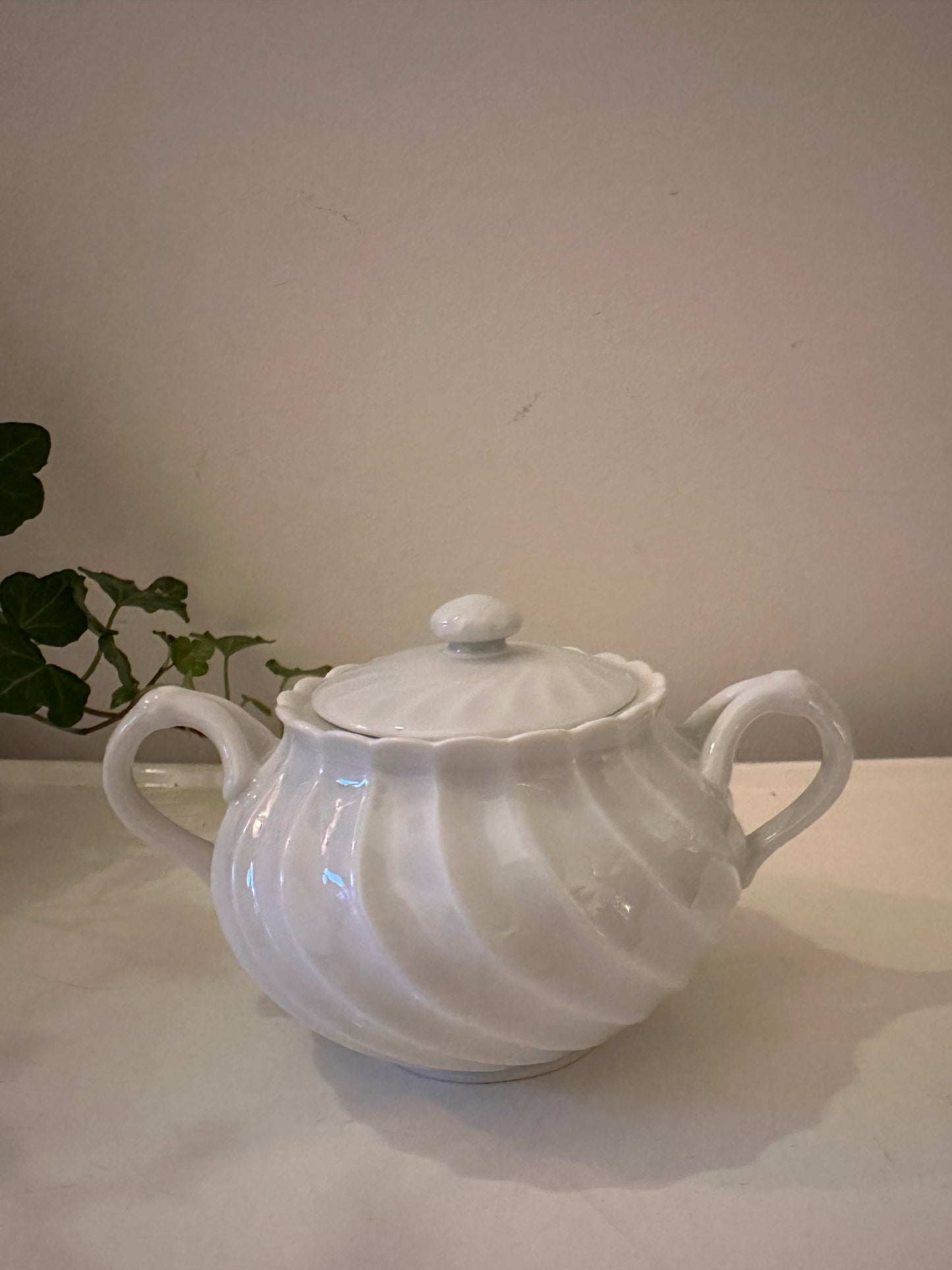 Set Limoges porselein melk en suiker set 3 delig