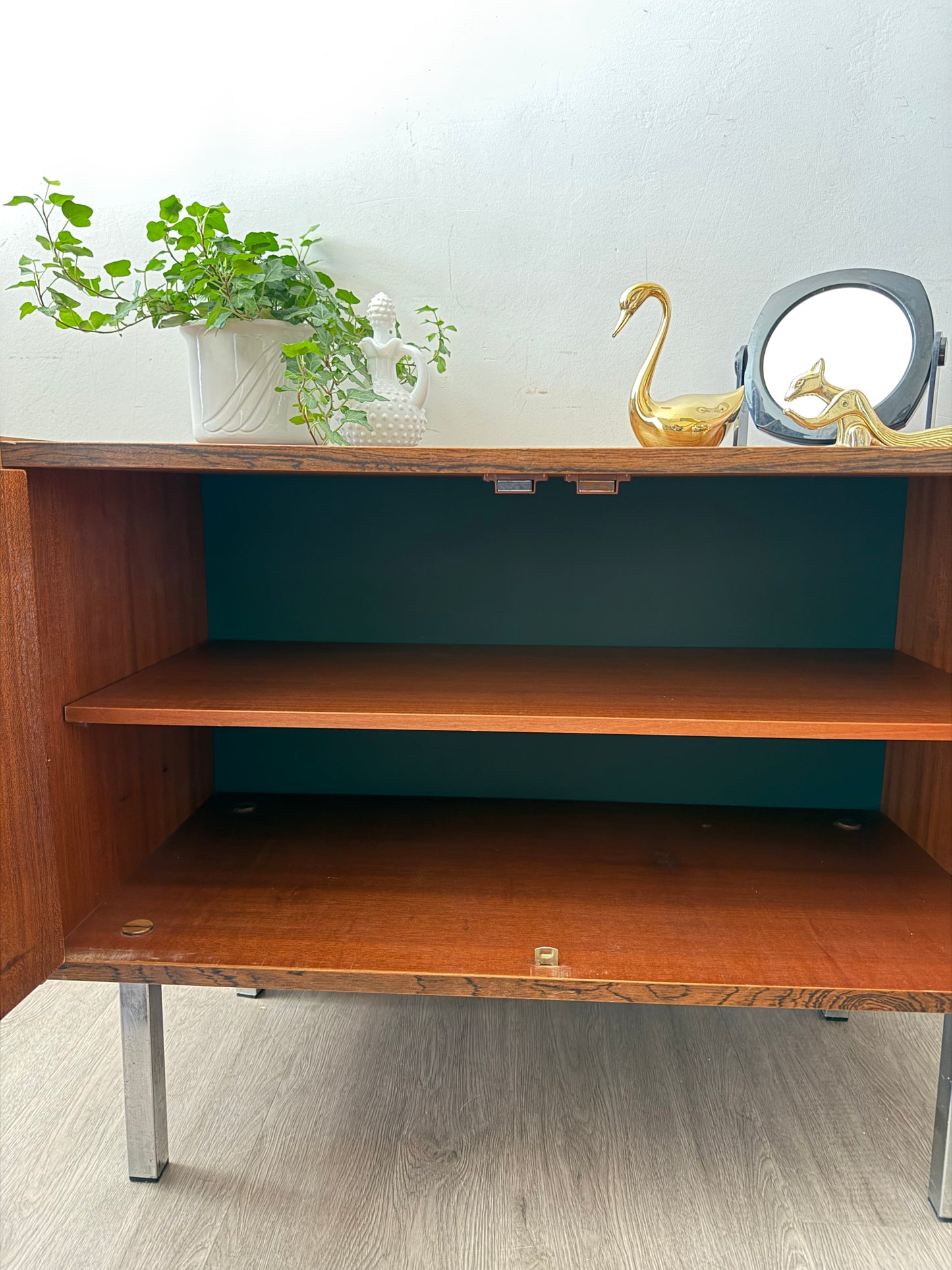 Palissander fineer kastje jaren 60
