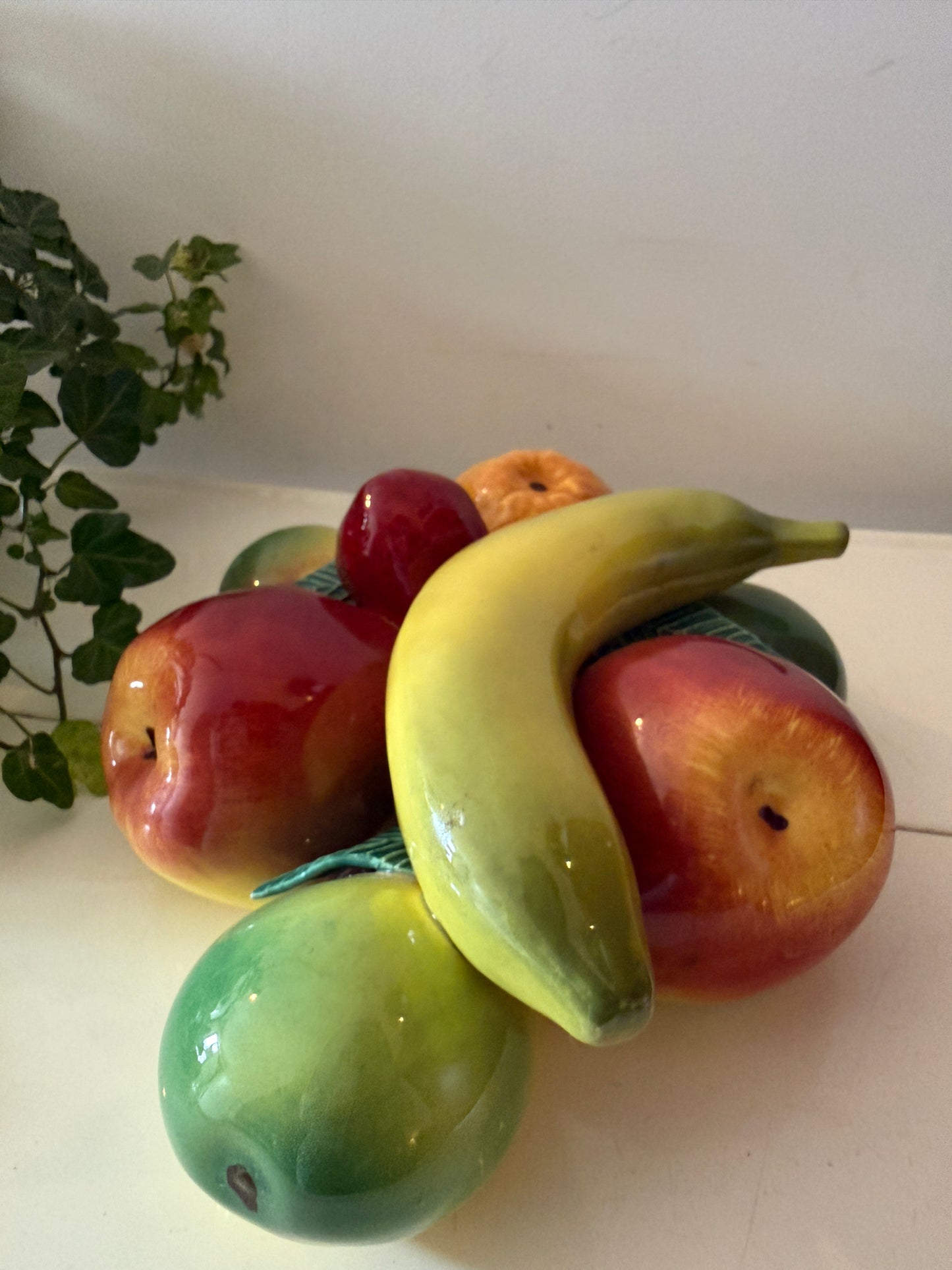 Keramieken wanddecoratie met fruit Italy