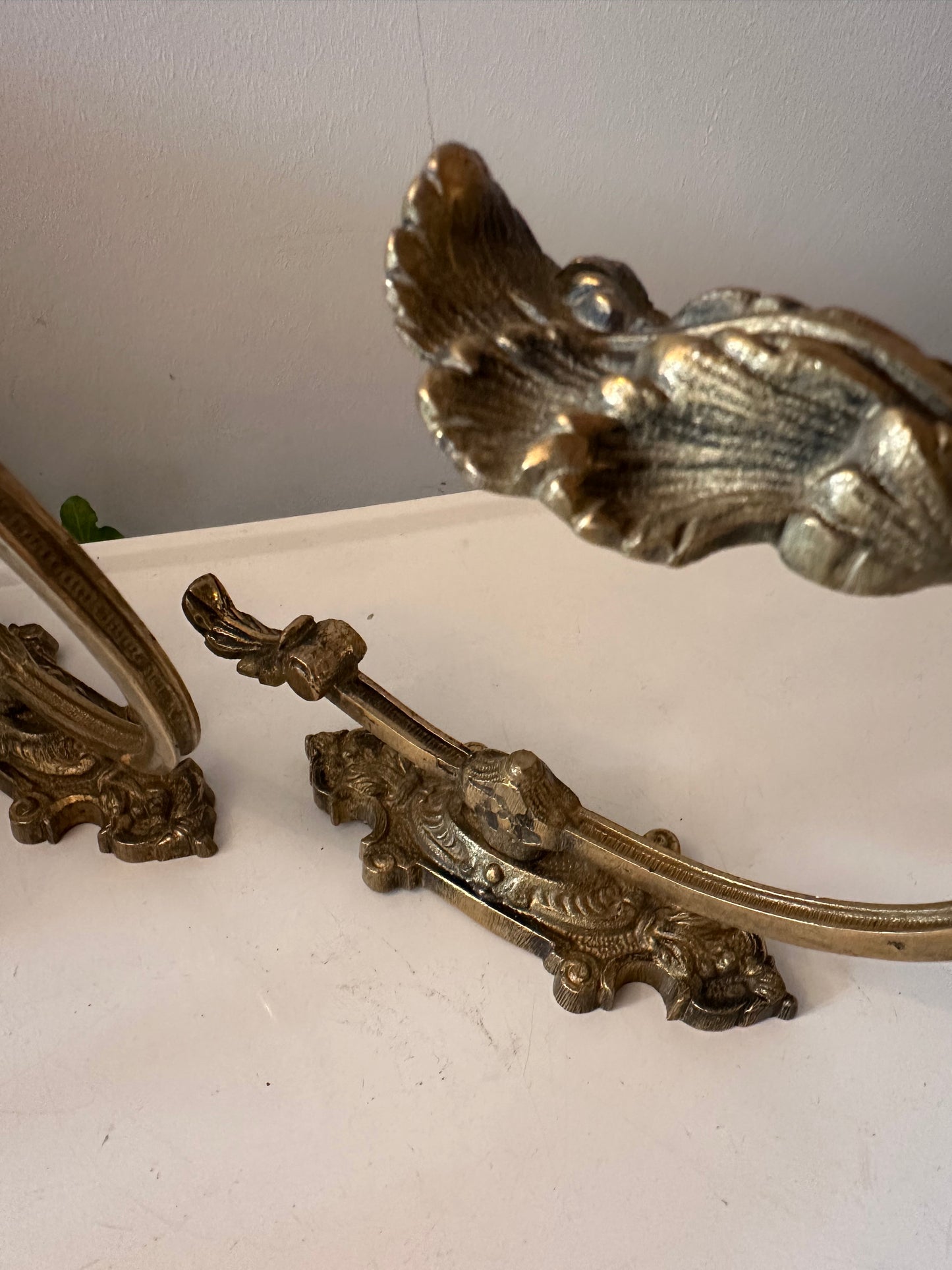 Messing wand haken prijs per stuk