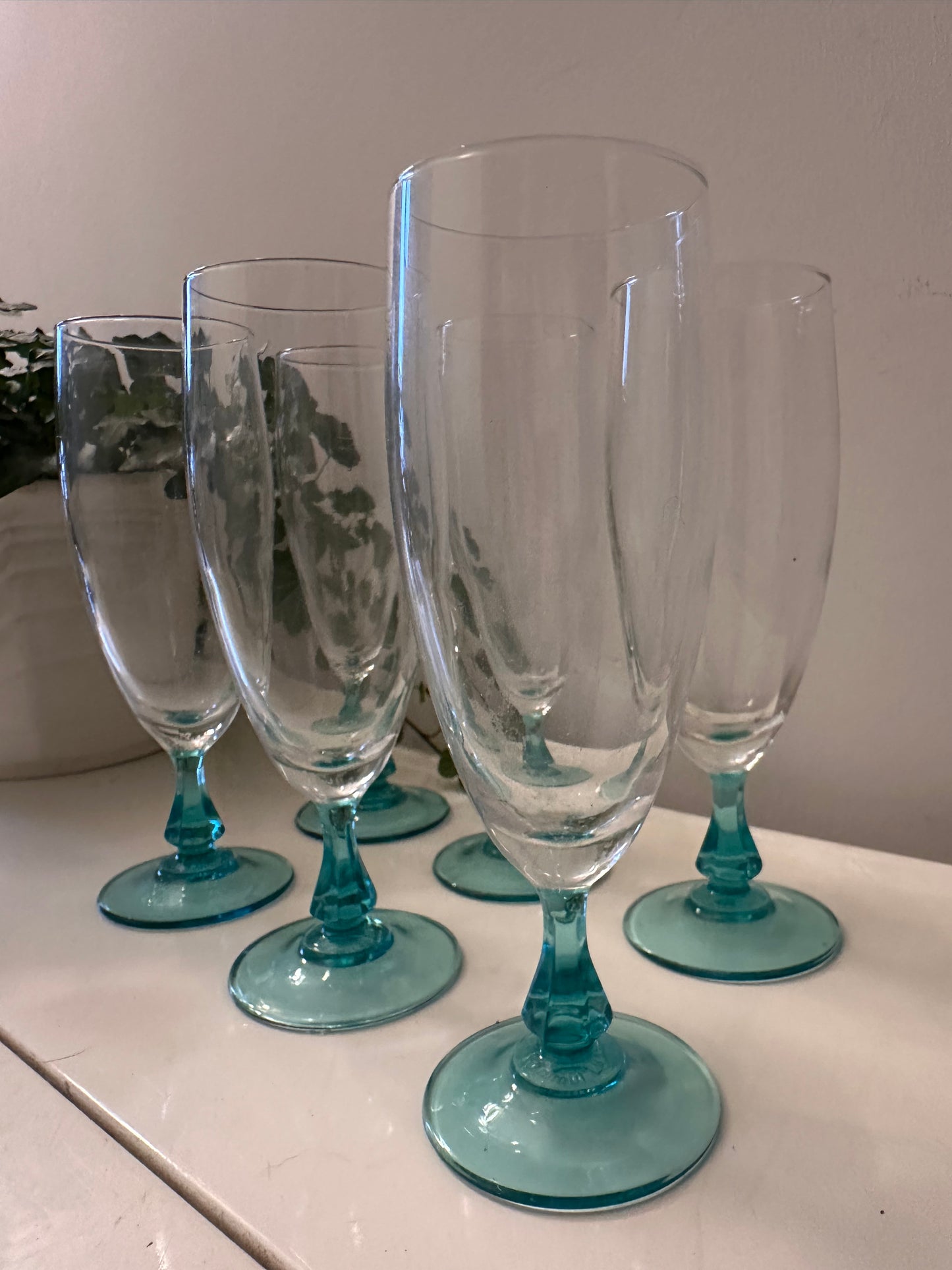 Set van 6 Luminarc champagne flutes