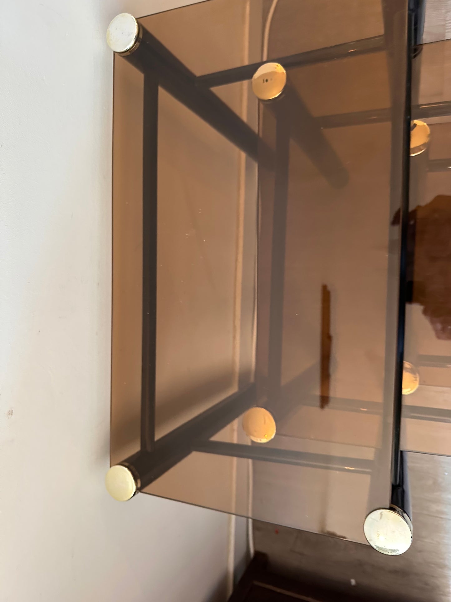 Set van 3 nesting tables space age Hollywood Regency