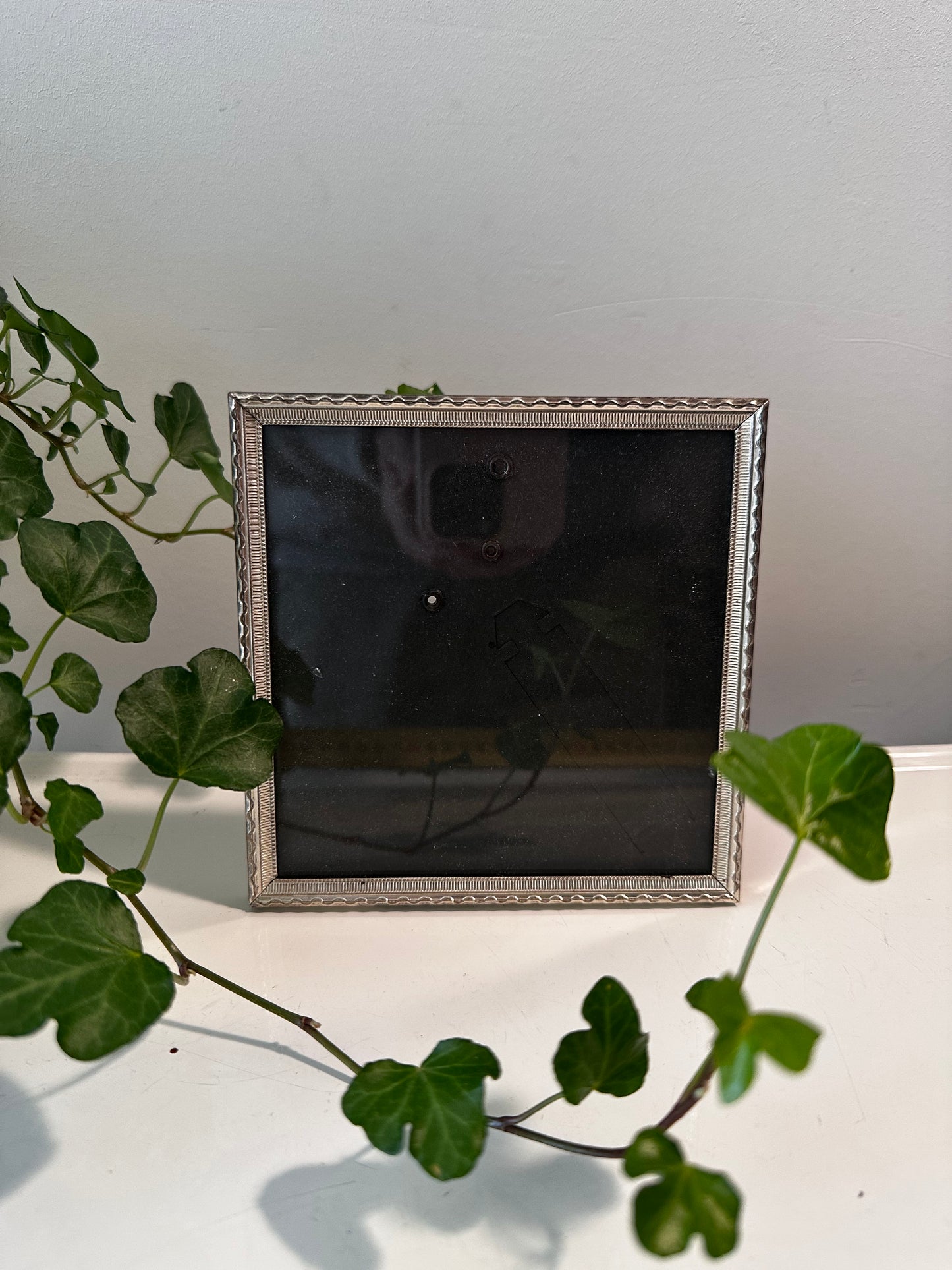 Fotolijstje zilverkleurig vintage