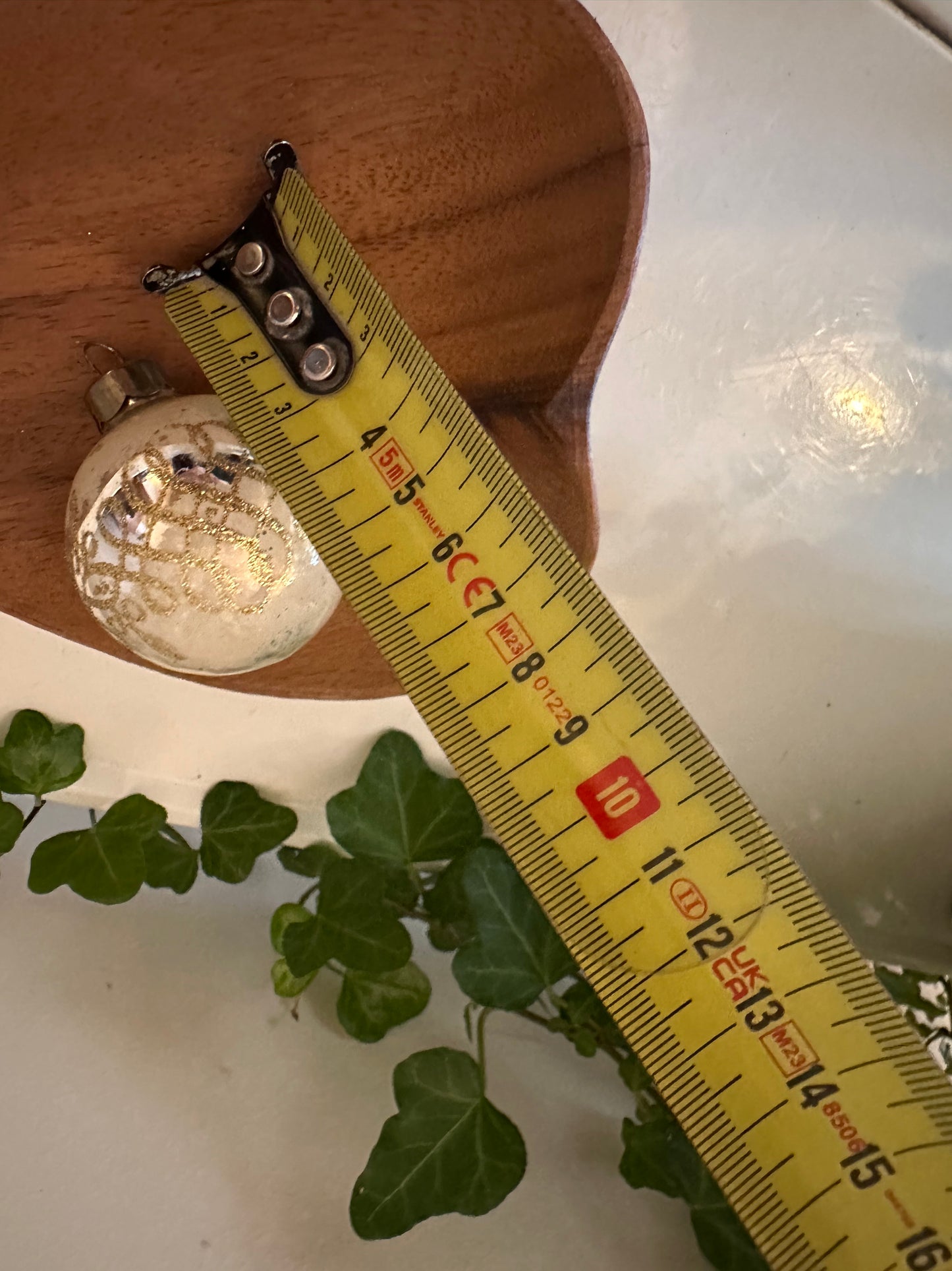 Vintage kerstbal jaren 50/60